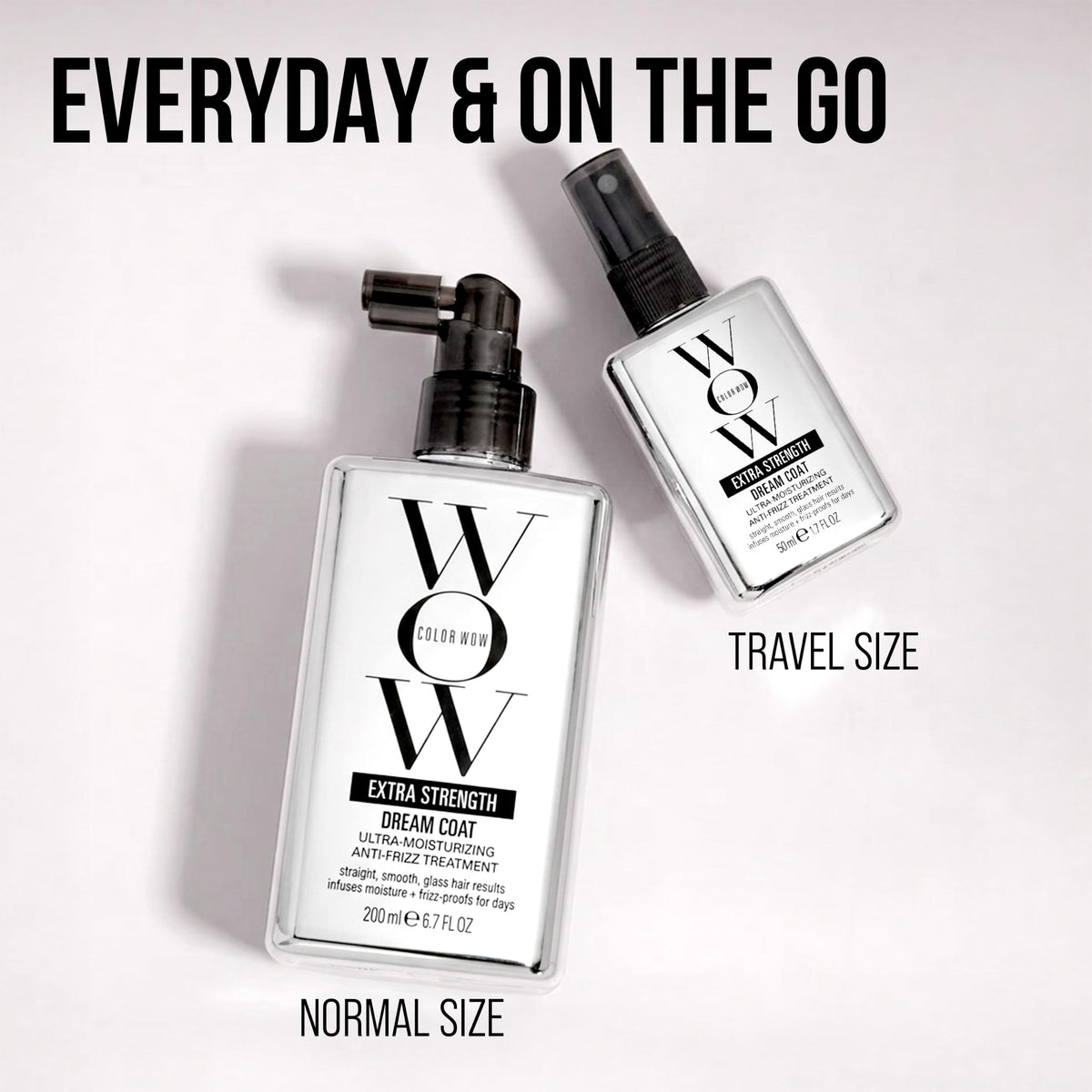 COLOR WOW Extra Strength Dream Coat – Anti-Humidity Frizz Control Spray