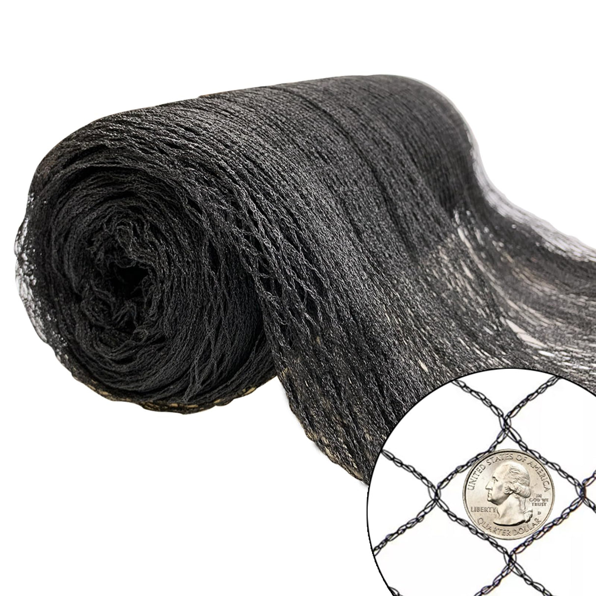 50x100ft Bird Netting for Chicken Coop, 1" Mesh Chicken Coop Netting Cover