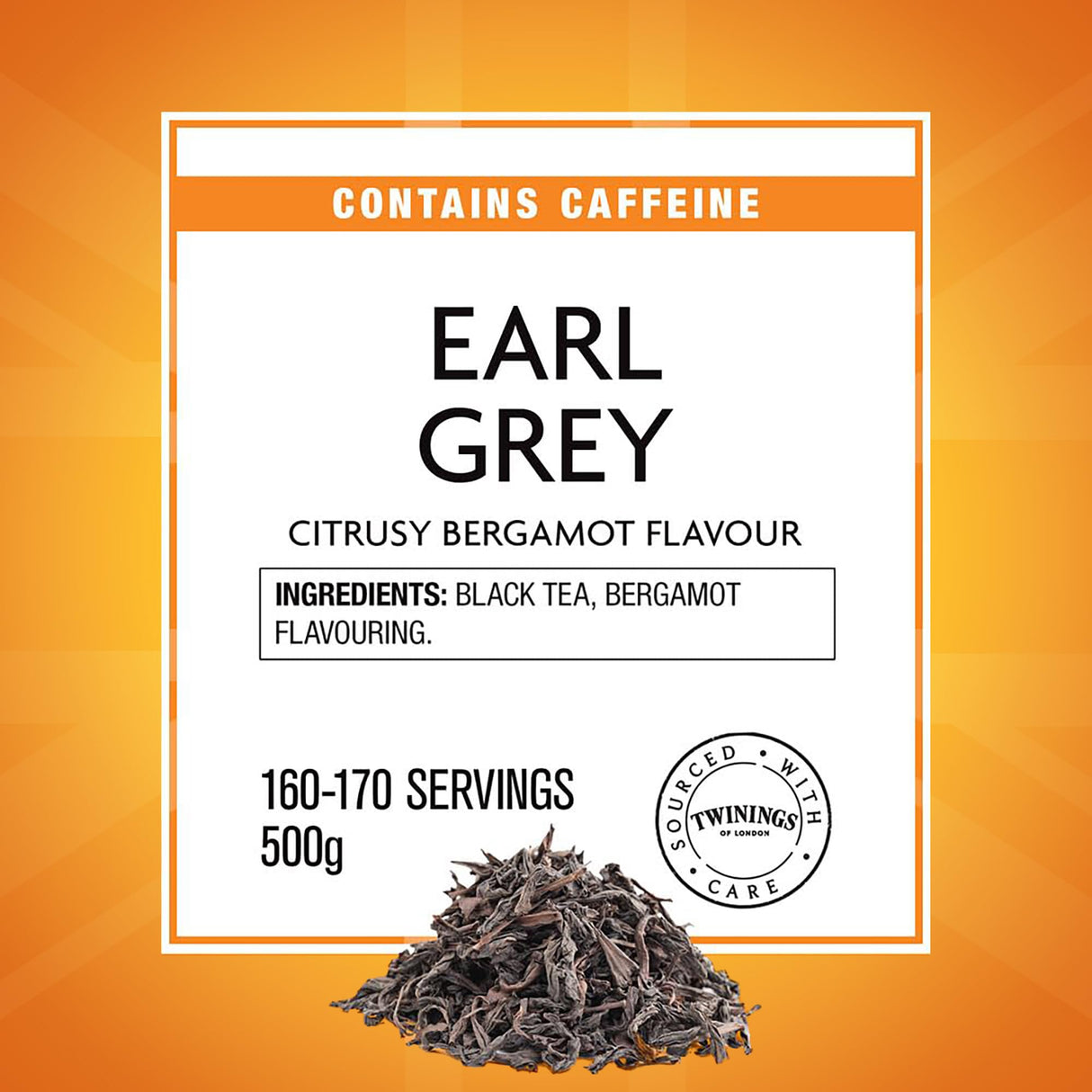Twinings Earl Grey Loose Leaf Black Tea, 17.64 Ounce (500g) Tin, Caffeinated, Enjoy Hot or Iced