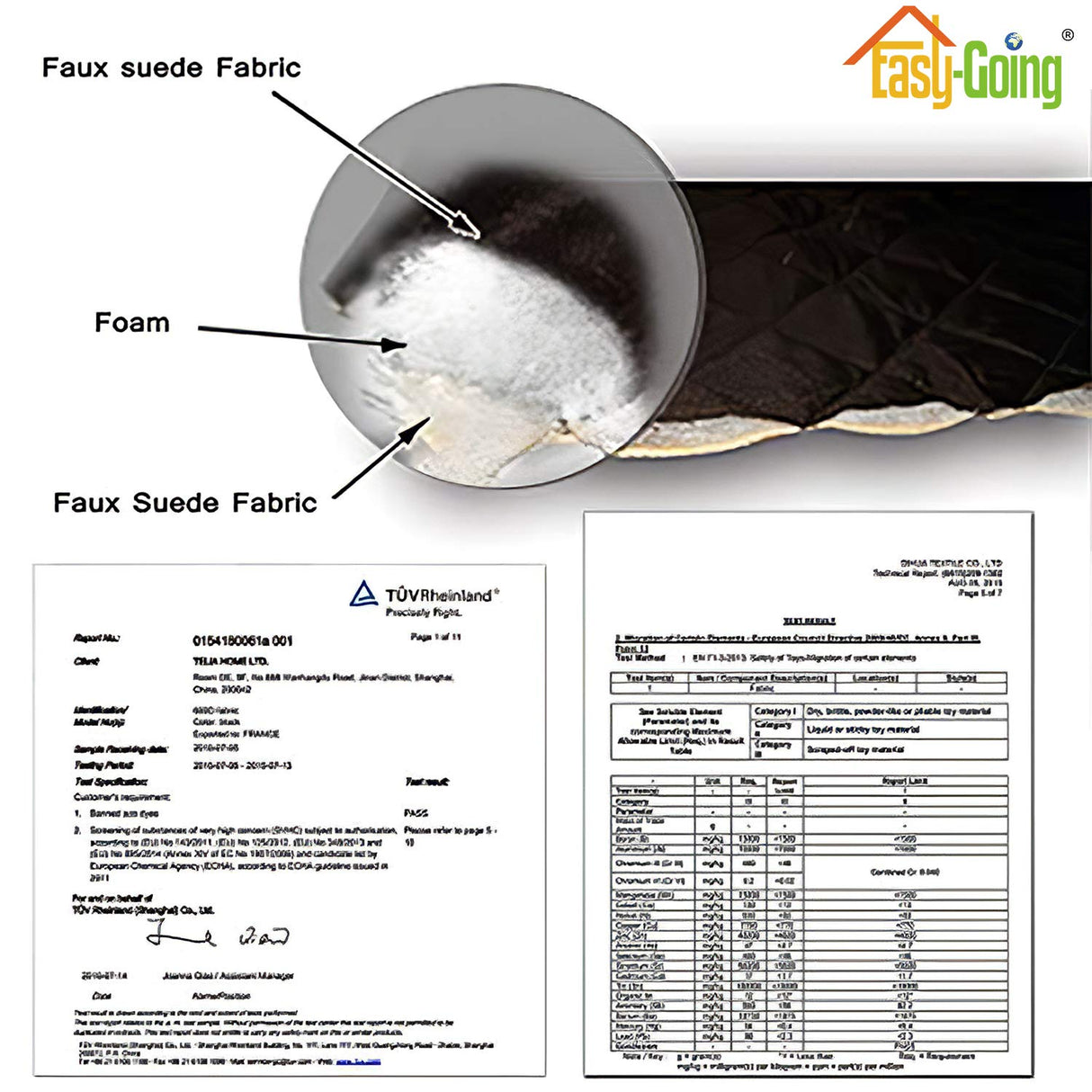 Easy-Going Reversible Couch Cover for 3 Cushion Couch Sofa Cover for Dogs Water Resistant Furniture Protector Cover with Foam Sticks Elastic Straps for Pet Cat (Sofa, Christmas Red/Ivory)