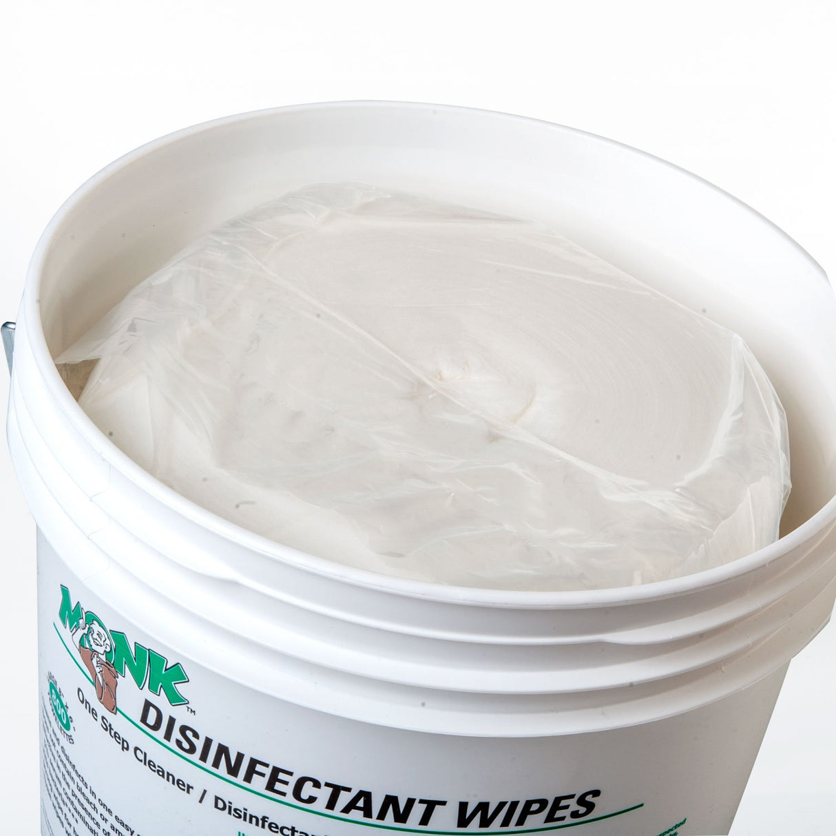 Monk Disinfectant Wipes One Step Cleaner, Disinfectant, Deodorizer & Sanitizer, 2 Buckets Packs containing 1600 Wipes, Perfect for Gyms, Fitness Clubs, Schools, Commercial Facilities