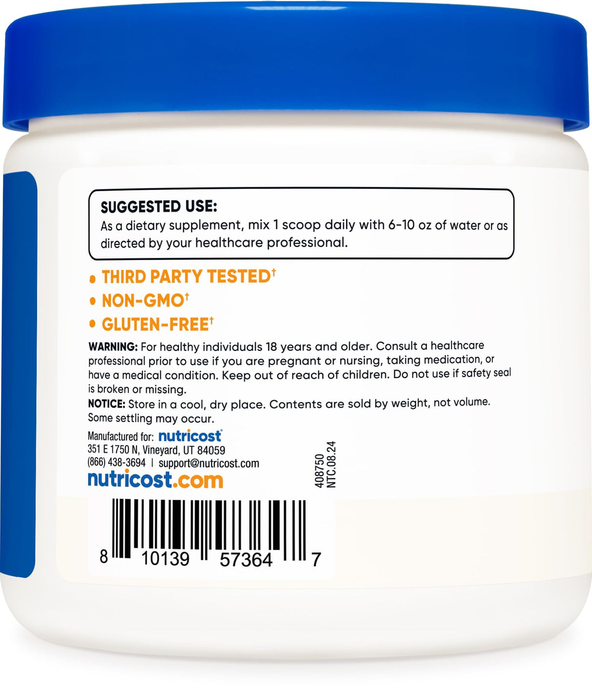 Nutricost D-Ribose Powder (250 Grams)