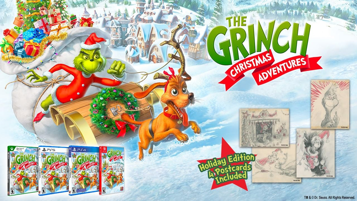 The Grinch Christmas Adventure (Re-Release With Gwp/Post Cards Included) for Nintendo Switch