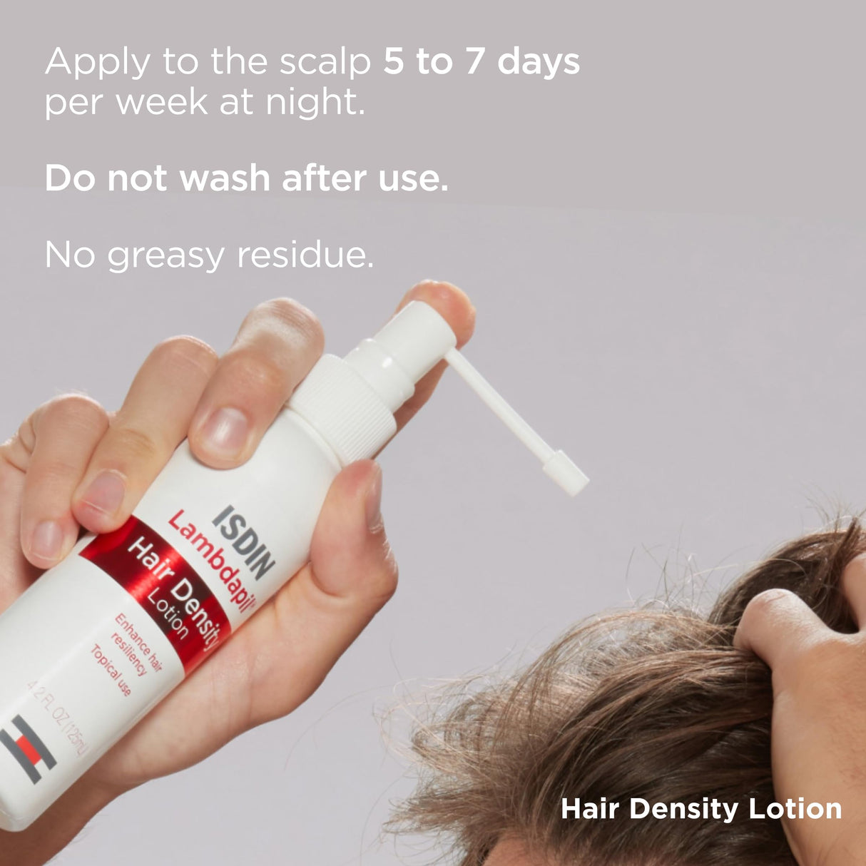 ISDIN Lambdapil Hair Loss Lotion to Strengthen Hair 4.2 Fl. Oz.