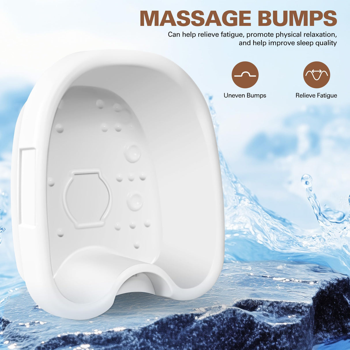 Idudbid Ionic Foot Bath Detox Machine - Suitable for Home Use, Home Salon-Level Spa Detox Machine, Healthy Detoxification, with Foot Bath, Array * 2, Liner