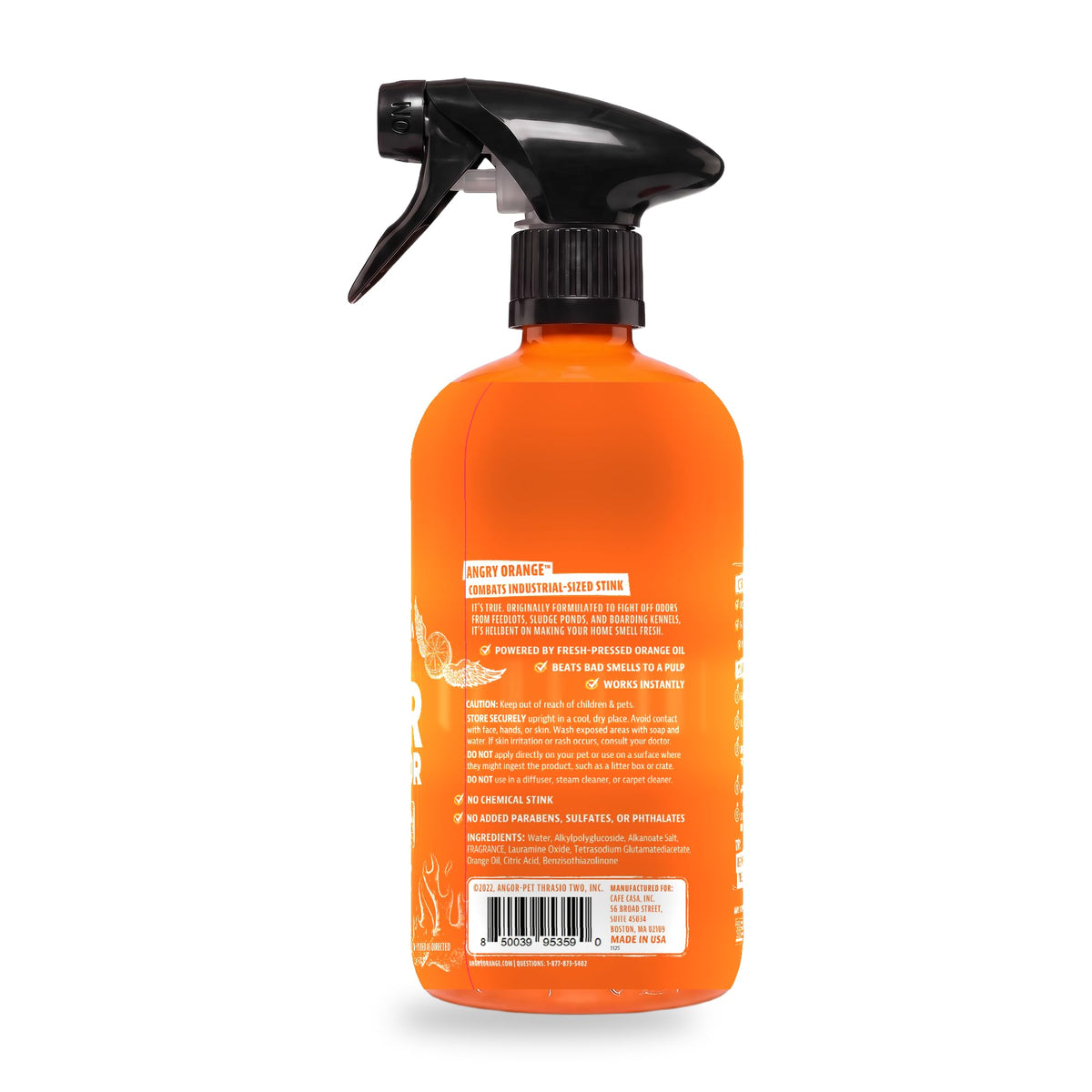 ANGRY ORANGE Pet Odor Eliminator for Dog and Cat Urine, Orange Rush, 24 oz