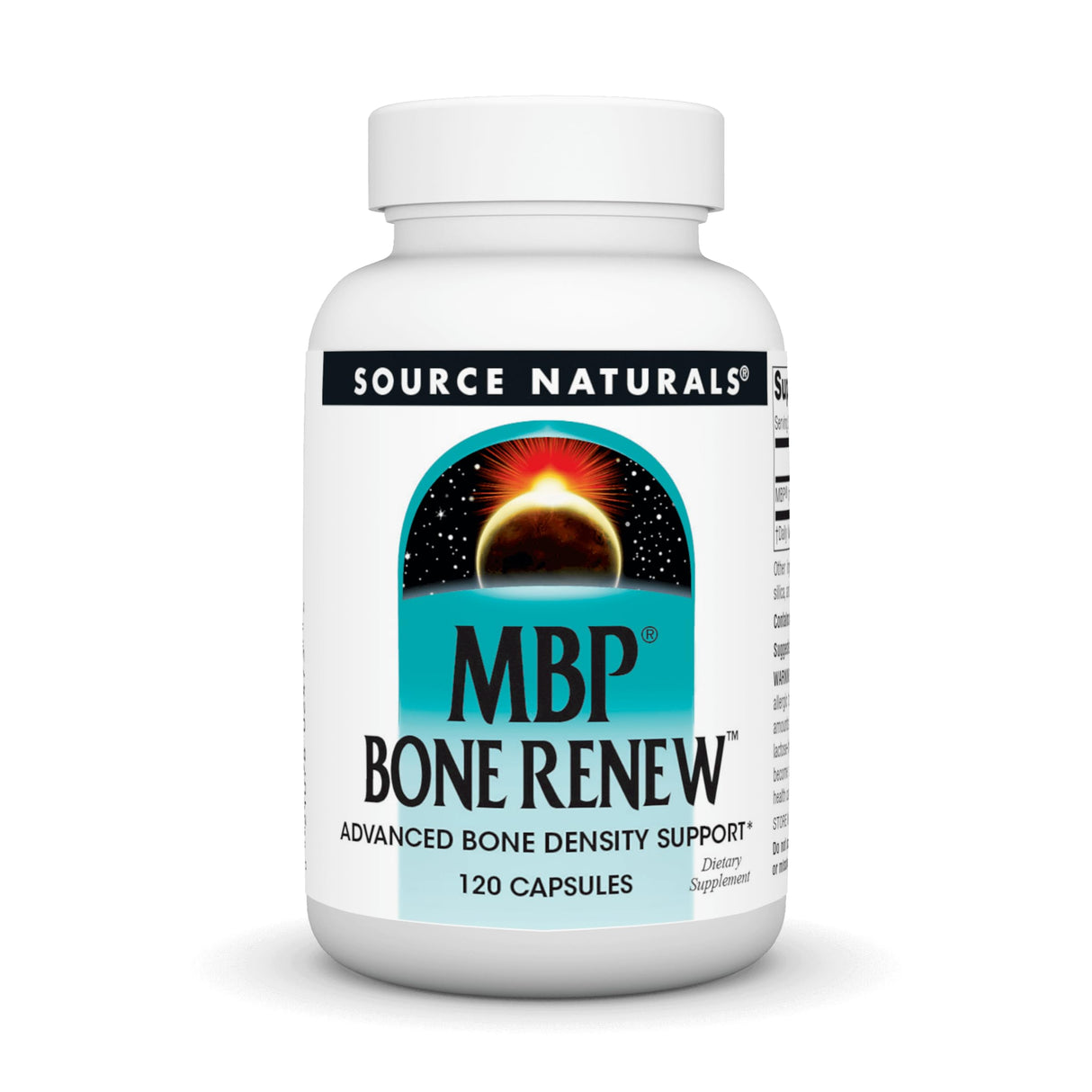 Source Naturals MBP Bone Renew - Milk Protein for Advanced Bone Density Support* - 120 Capsules
