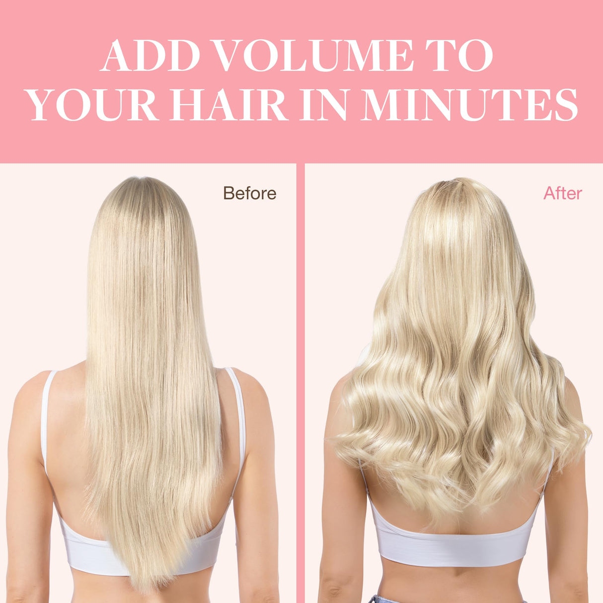 GOO GOO Clip in Hair Extensions Real Human Hair, Remy Human Hair Extensions Clip ins for Women, Natural Human Hair, 18inch 120g 7Pcs, 17A/60A Ash Blonde Highlighted Platinum Blonde