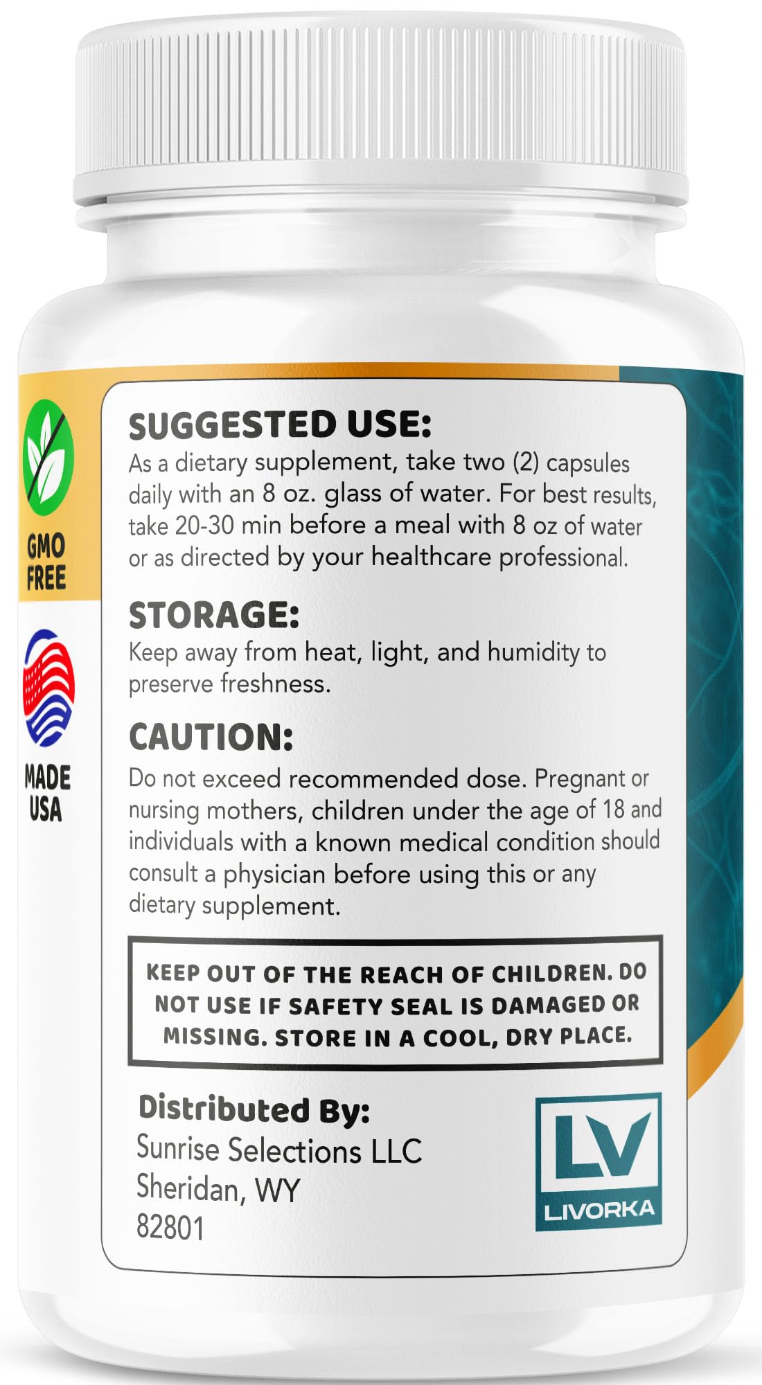 Nerve Calm Capsules - Official NerveCalm Premium Formula Supplement Pills, Advanced Support Formula for Wellness & Overall Health, All Natural Nerve Calm Reviews, 30 Capsules for 1 Month