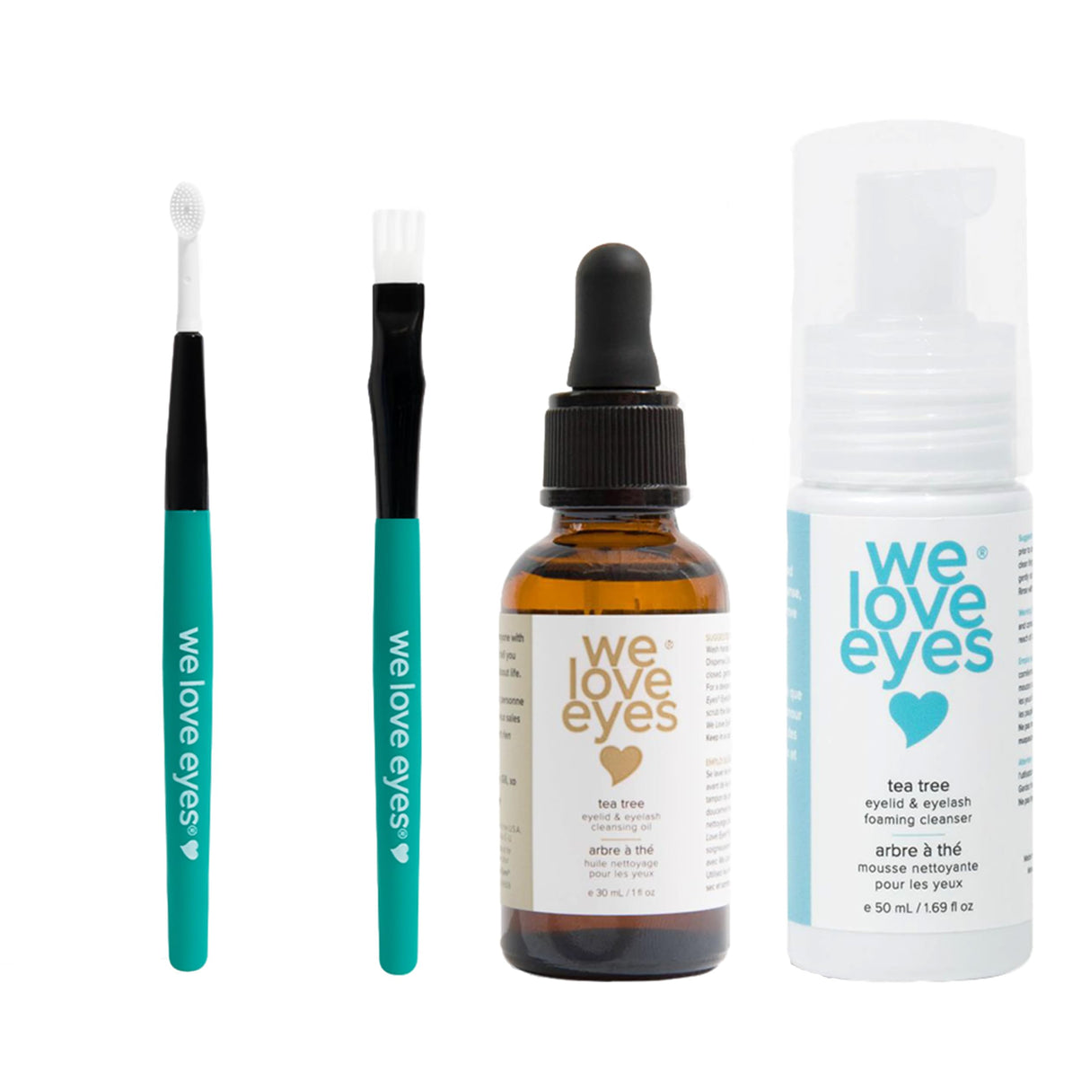 We Love Eyes - Eyelash Collarettes and Meibomian Oil Glands Cleansing System