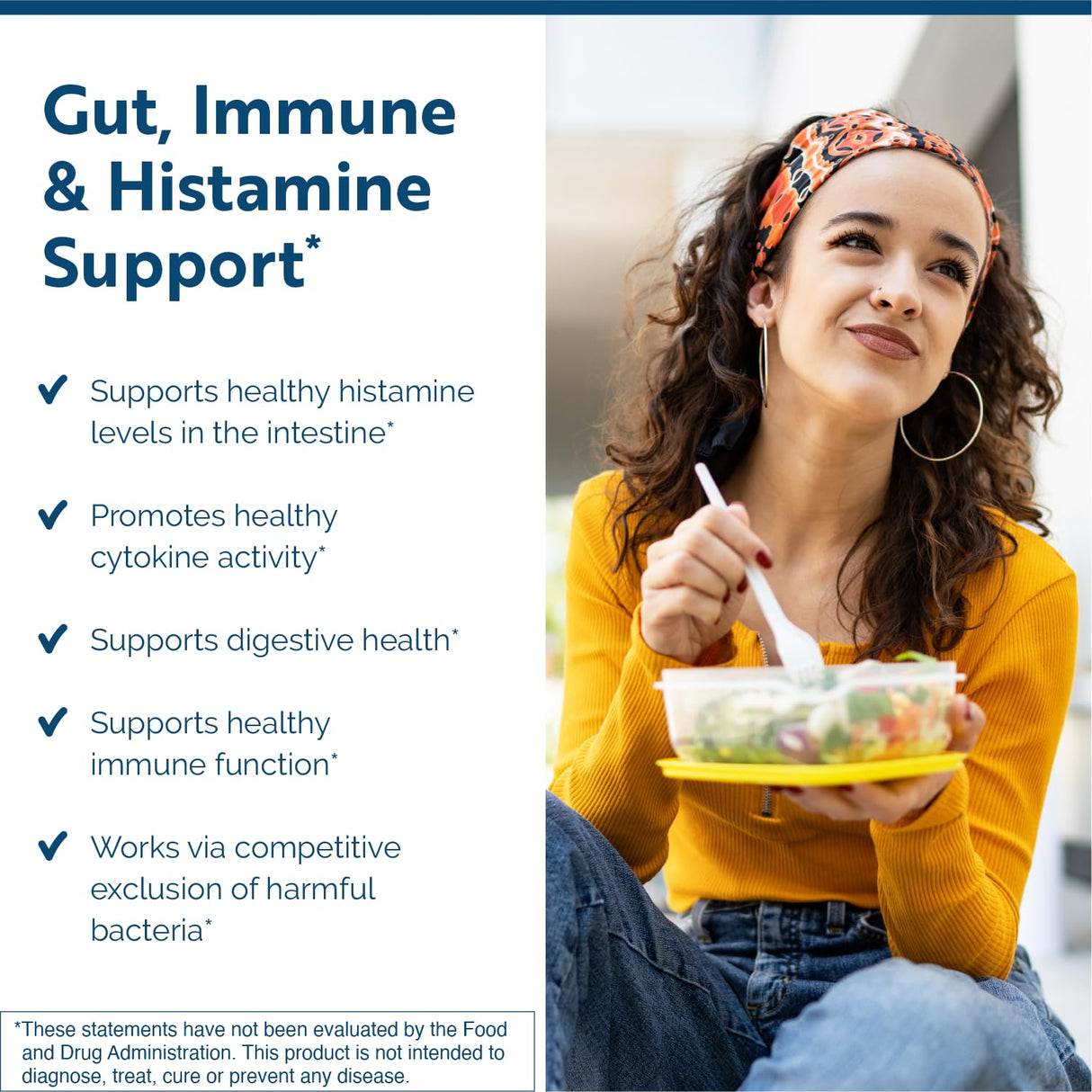 Researched Nutritionals Probiotics for Digestive Health - Multi-Biome - Live & Spore Based Probiotics for Gut Health & Immune Support + Healthy Histamine & Cytokine Activity (30 Capsules)