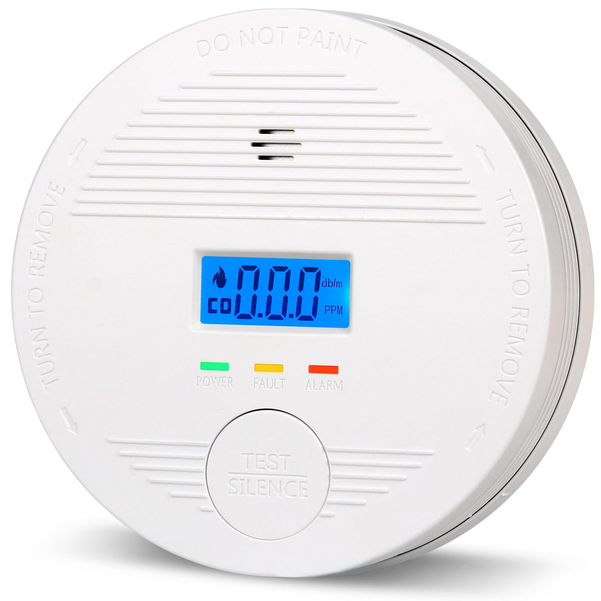 Interconnected Smoke and Carbon Monoxide Detector, 10-Year Battery Wireless Interlinked Smoke & CO Alarm with Dual Sensors, Home Fire & CO Safety Protection (1Pack)
