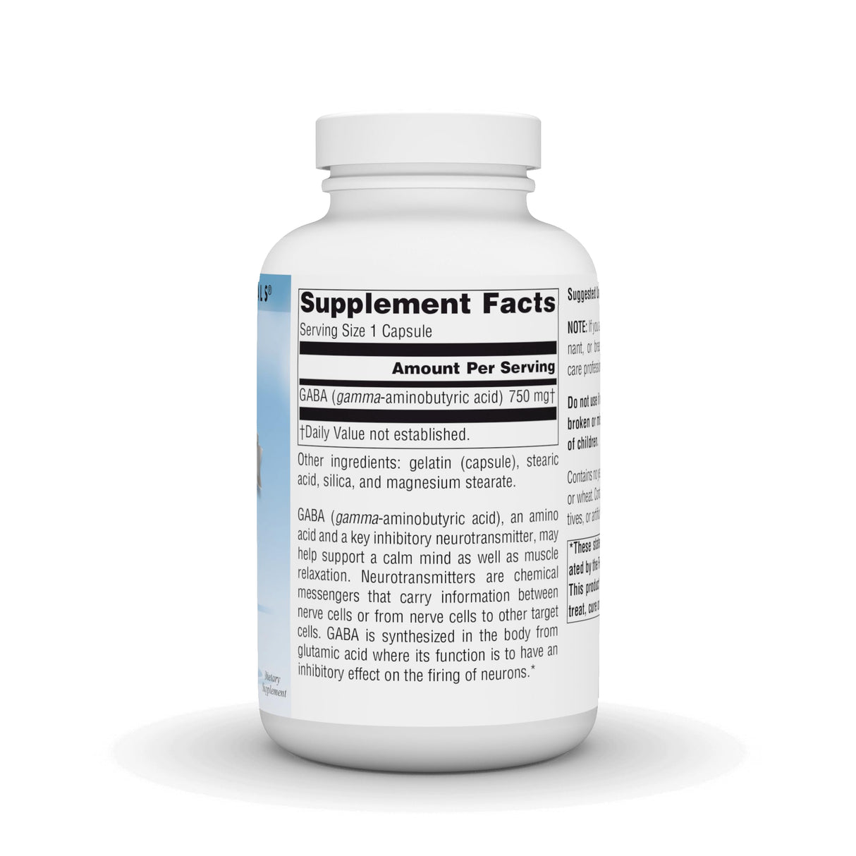 Source Naturals Serene Science GABA, for a Calm Mind, 750mg - 180 Capsules