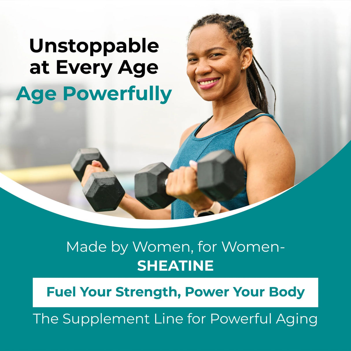 Reignite Wellness by JJ Virgin | SHEatine | Creatine HCL, Taurine & Magnesium Glycinate | 180 Capsules