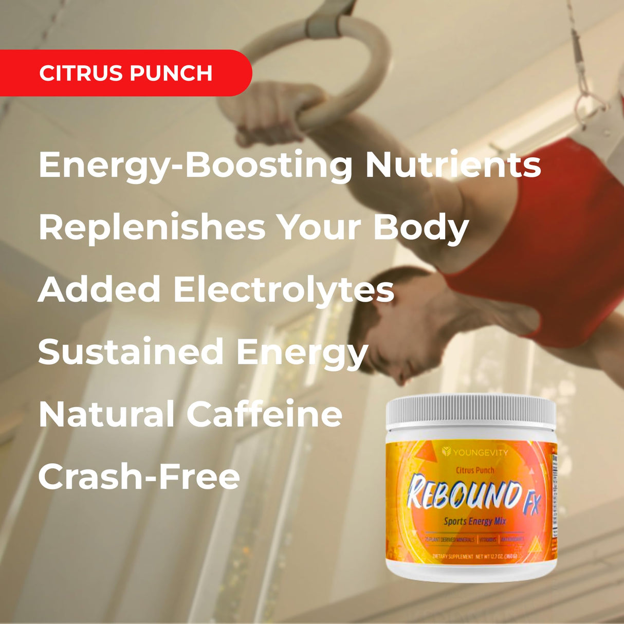 Youngevity Rebound FX Citrus Powder 360g Package May Vary