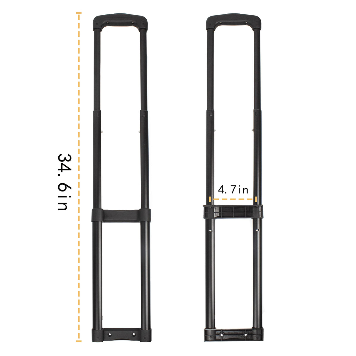 Telescoping Handle for Cooler, Compatible with Igloo Ice Cube and Latitude 60 Qt Rolling Coolers, Ice Cube Cooler Replacement Parts