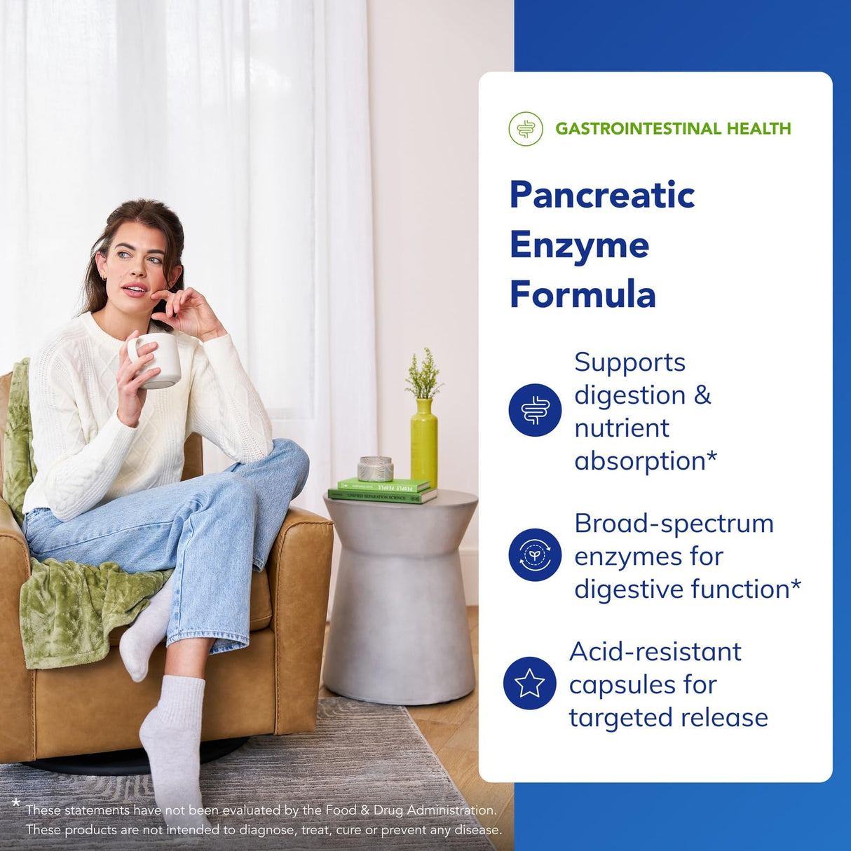 Pure Encapsulations Pancreatic Enzyme Formula - Digestive Enzymes for Digestion - Strengthens Gut Health* - Targeted Delivery Capsules - Gluten Free & Non-GMO - 180 Capsules