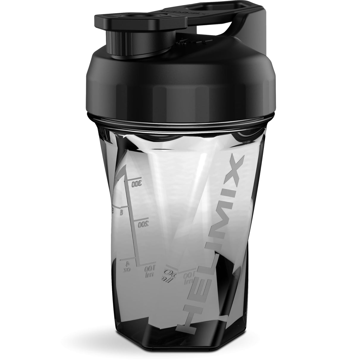 HELIMIX 1.5 Vortex Blender Shaker Bottle Holds Upto 20oz | No Blending Ball or Whisk | USA Made | Portable Pre Workout Whey Protein Drink Shaker Cup | Mixes Cocktails Smoothies Shakes | Top Rack Safe