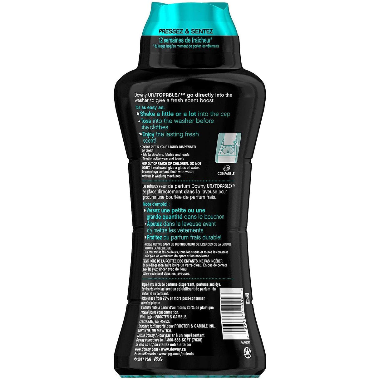 Downy Unstopables In-Wash Fresh Scent Booster Laundry Beads (37.6 oz.)