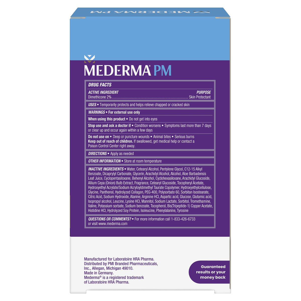 Mederma PM Intensive Overnight Scar Cream, Nighttime Scar Treatment, 1.0 oz