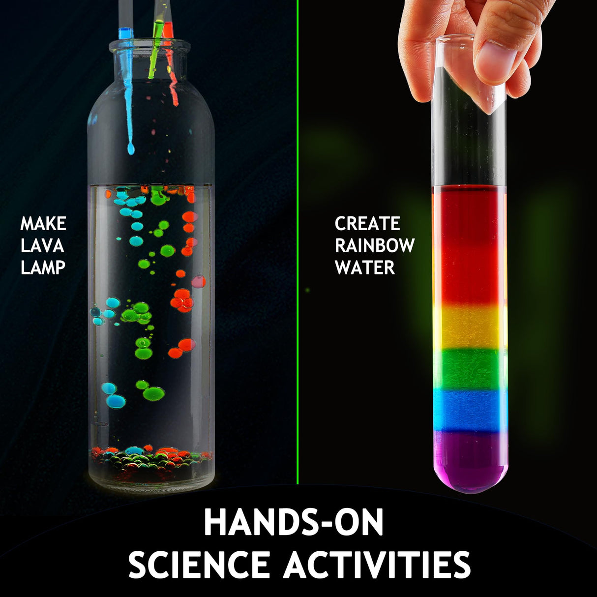 Japace 100+ Experiments Science Kit for Kids, Cool Boy Christmas Birthday Gift Ideas, Chemistry and Physics Set STEM Toys for Boys Girls