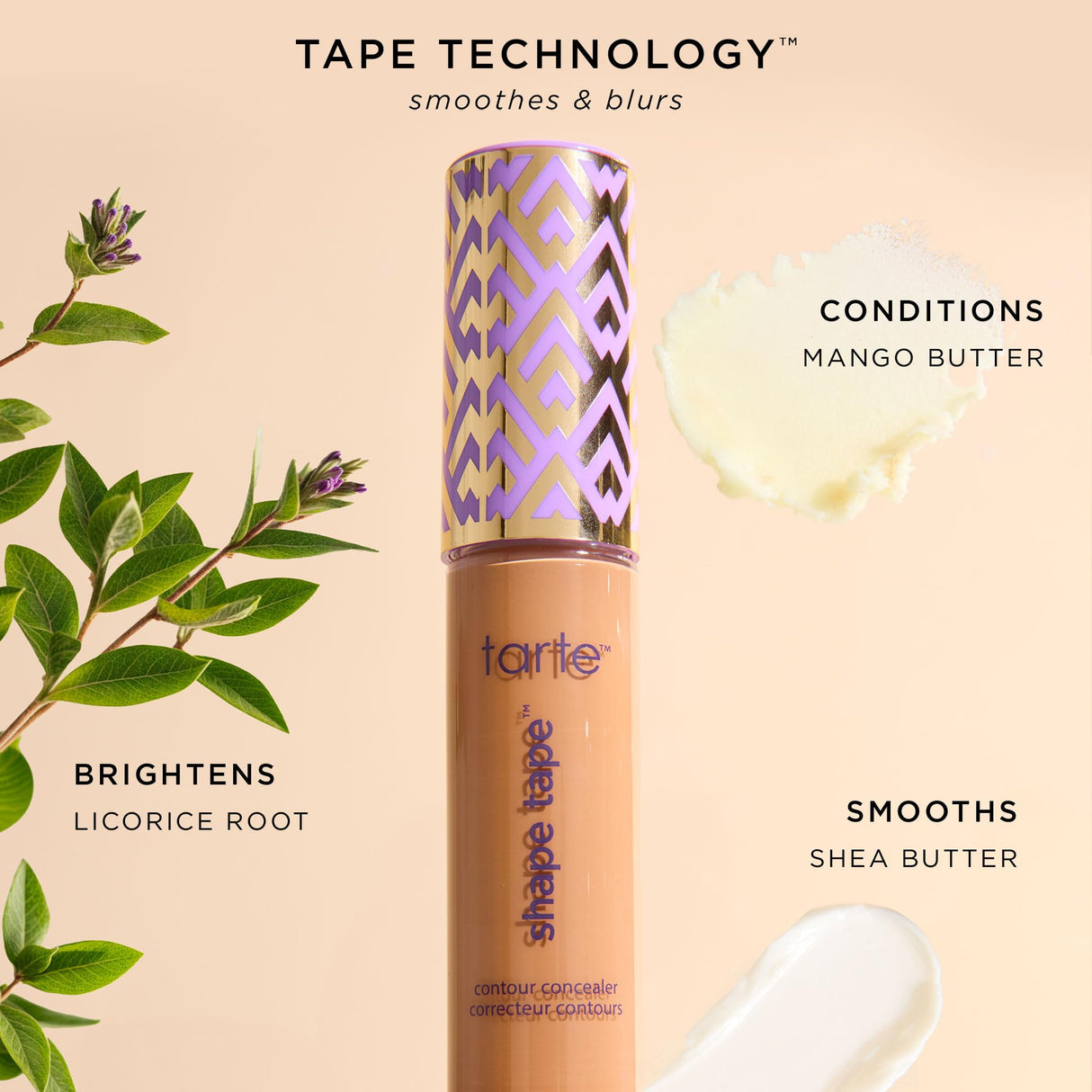 tarte shape tape full-coverage concealer - 29N light-medium (light to medium skin with a balance of warm & cool undertones) - full size
