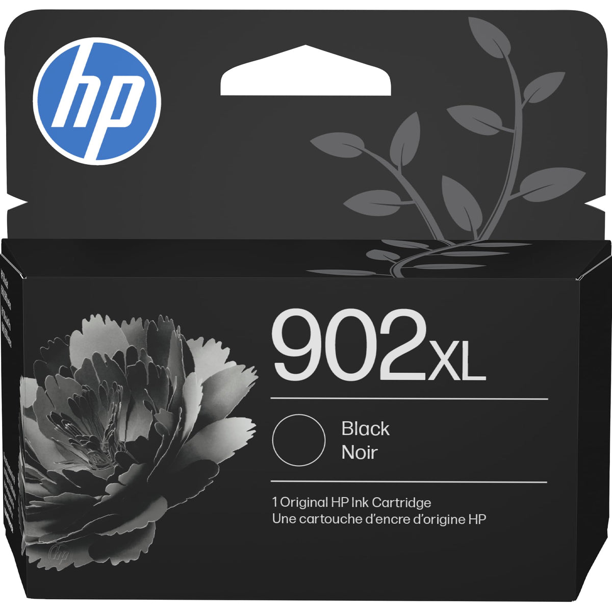 HP 902XL Black High-yield Ink Cartridge | Works with HP OfficeJet 6950, 6960 Series, HP OfficeJet Pro 6960, 6970 Series | Eligible for Instant Ink | T6M14AN