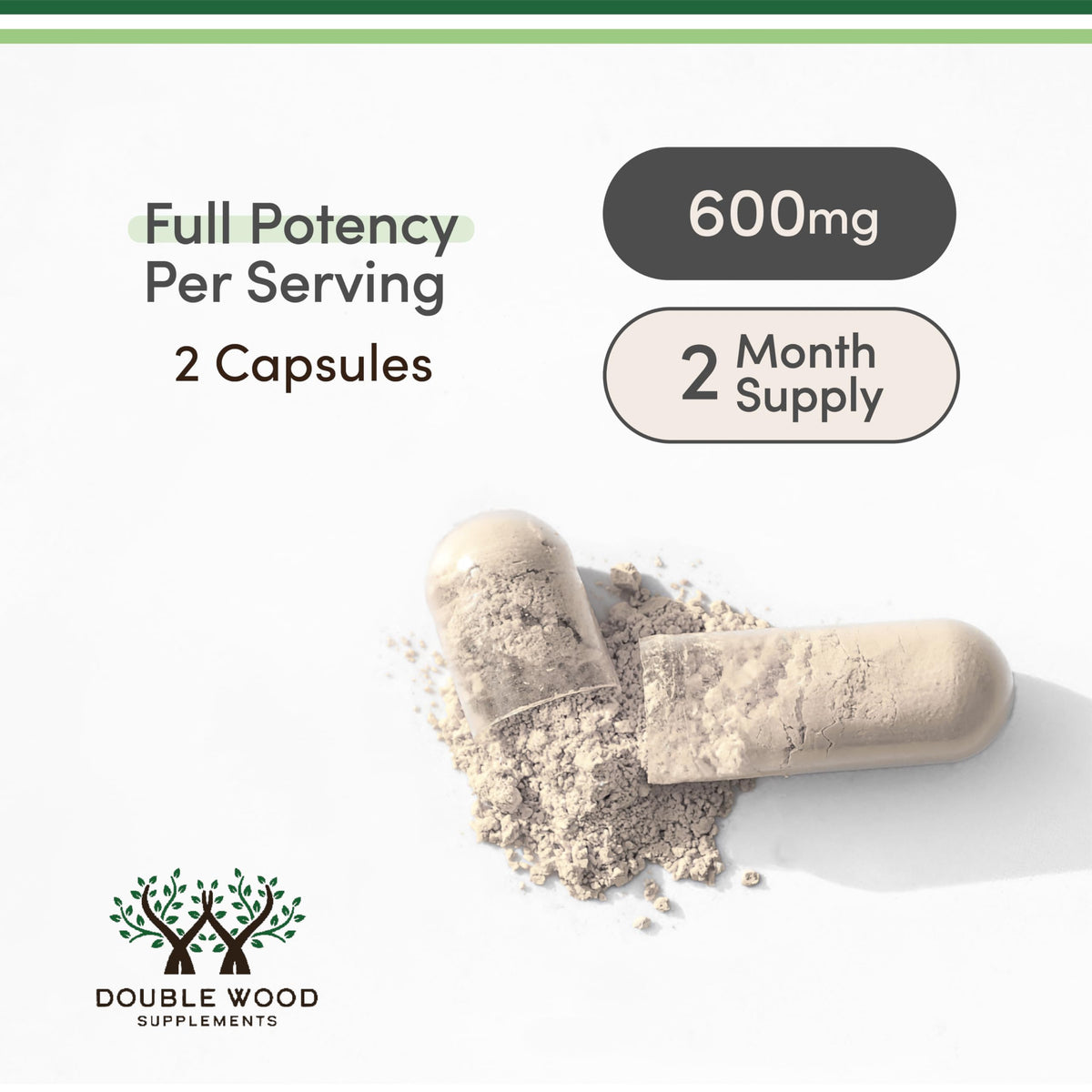 KSM-66 Ashwagandha Root Extract, 600mg, Organic, 120 Capsules