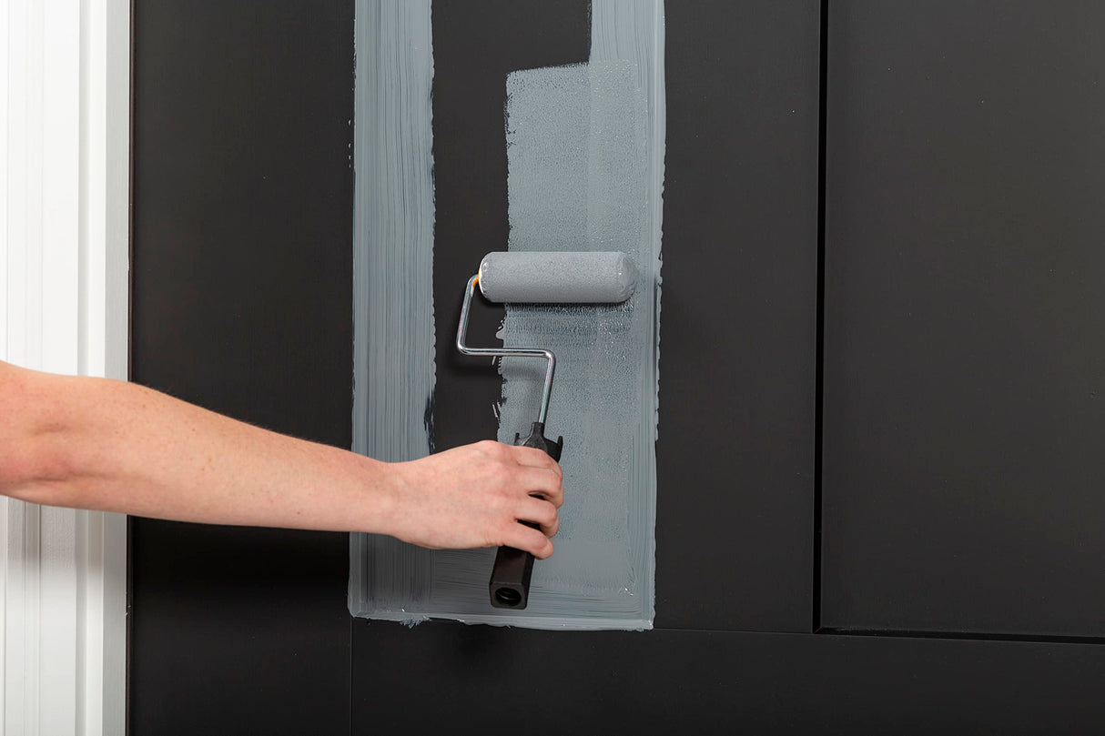 Rust-Oleum 369387 Advanced Dry Door & Trim Paint, Quart, Satin Alpine Gray