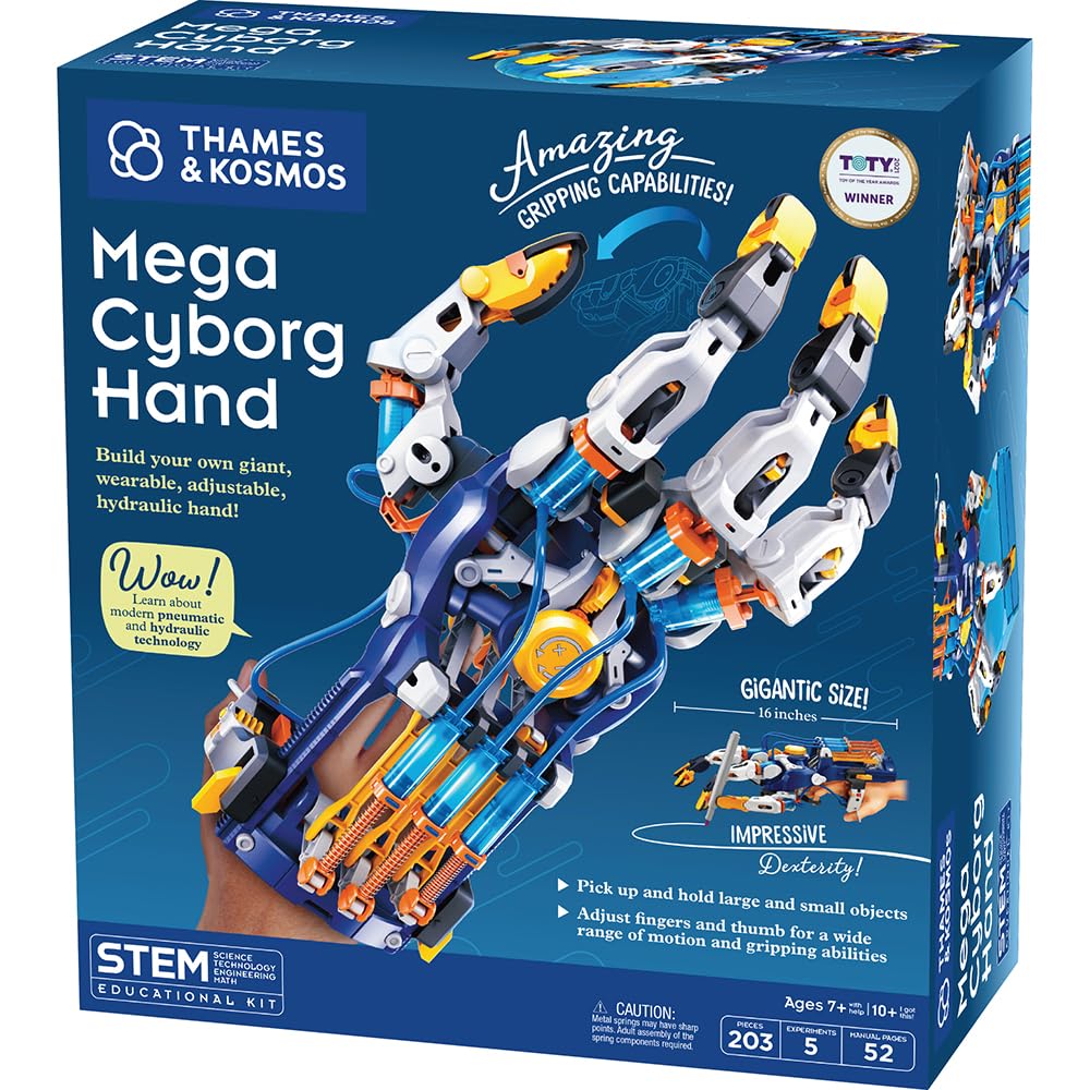Thames & Kosmos Mega Cyborg Hand | Robotics & Engineering Set