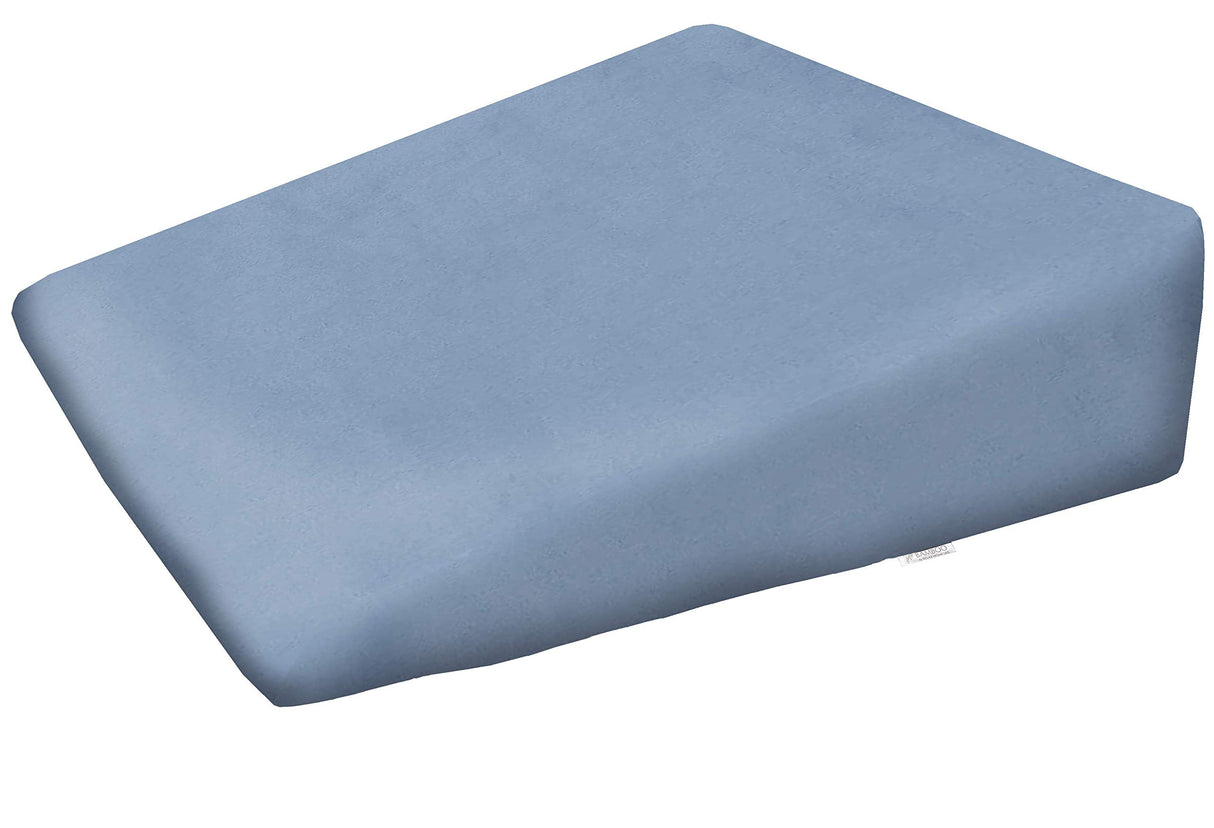 Relax Home Life Wedge Pillowcase Designed to Fit Our 7.5" Bed Wedge 25" W x 26" L x 7.5" H, Allergy Friendly 100% Egyptian Cotton Replacement Cover, Fits Most Sleeping Wedges Up to 27" W x 27" L x 8H