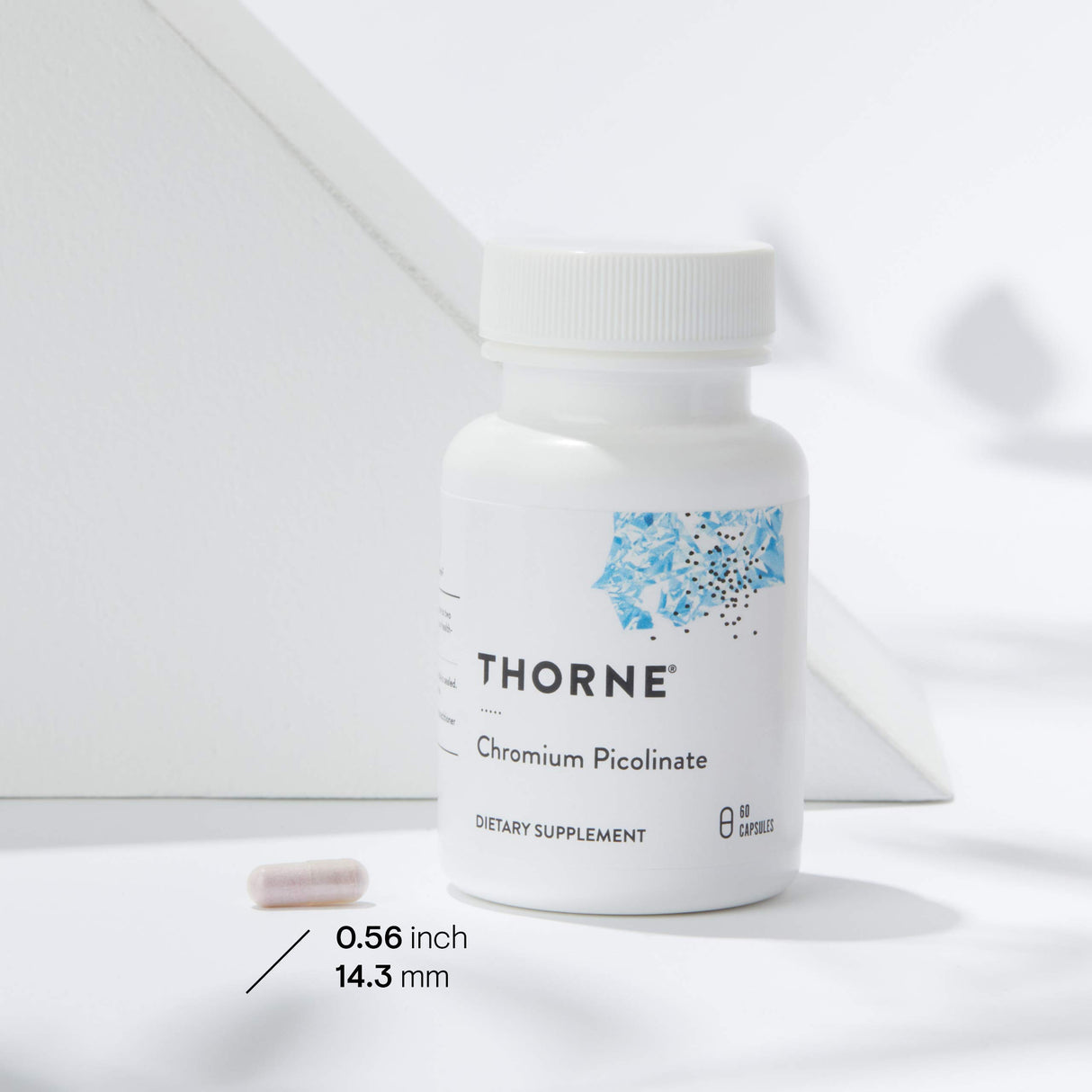 THORNE Chromium Picolinate - 500mg Chromium - 60 Capsules