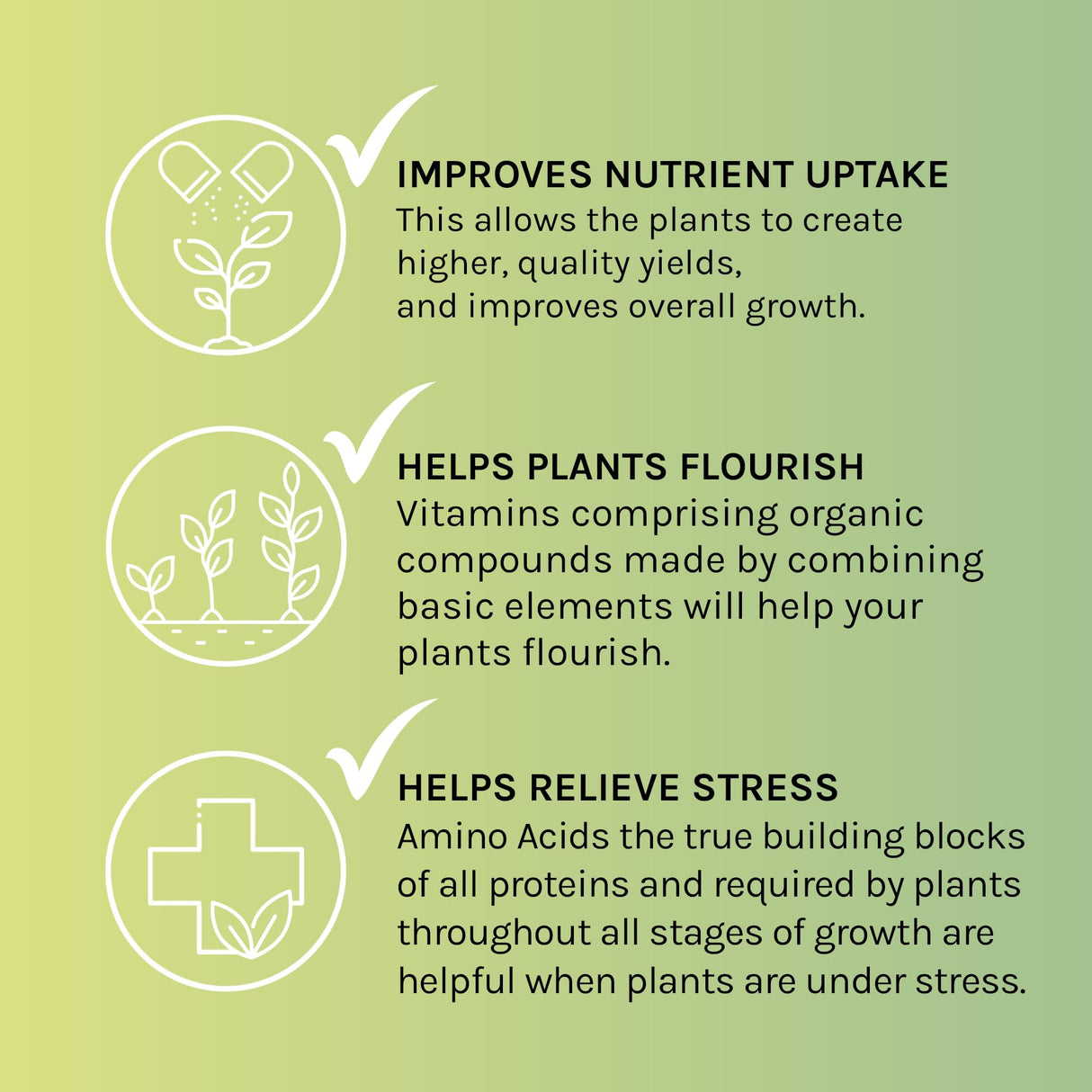 Microbe Life Hydroponics Premium Vitamins & Amino Acids Essential for Maximum Plant Growth and Root Uptake, Use with Any Feeding Systems Including Hydroponics or Soil, 32 Ounces