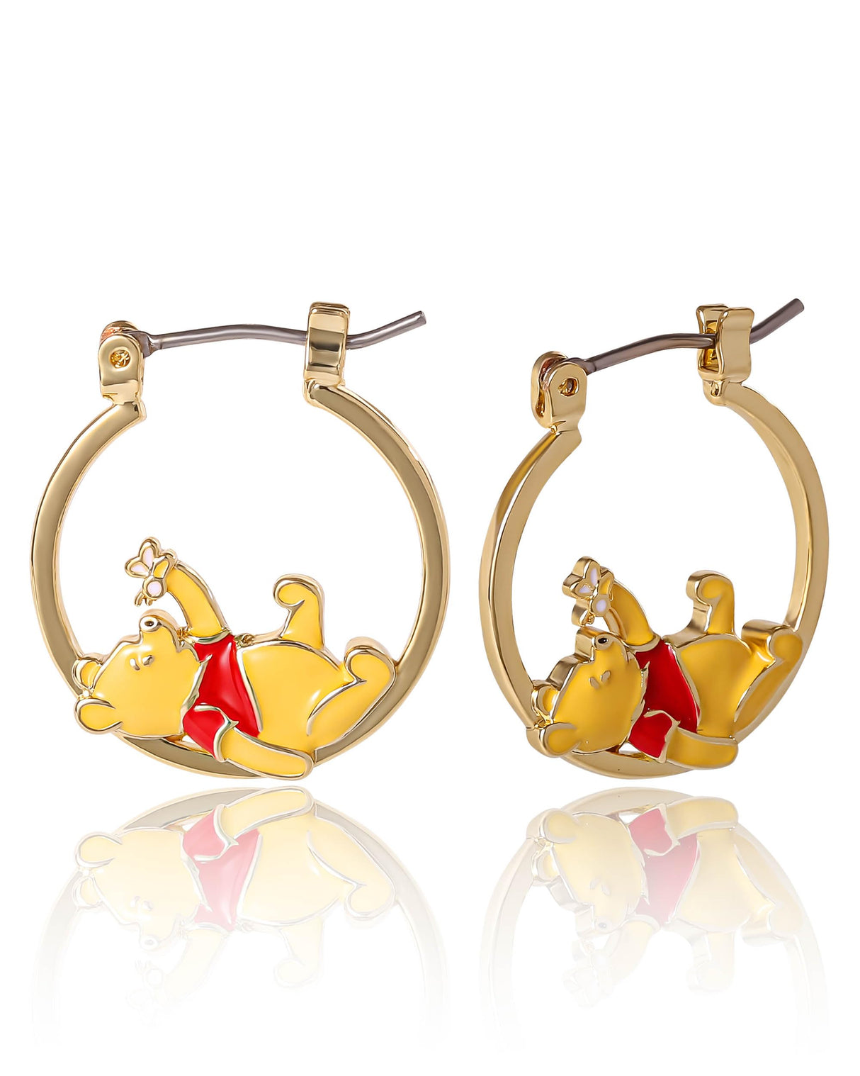 Disney Winnie-the-Pooh Hoop Earrings for Women Official License