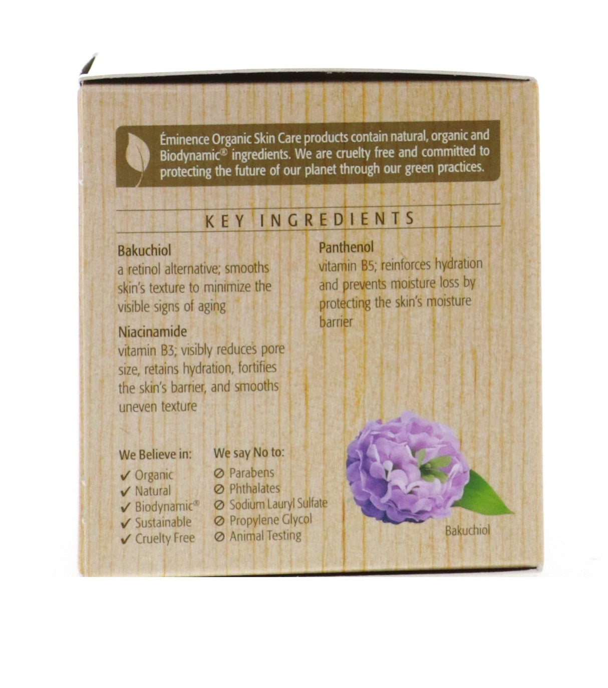 Eminence Bakuchiol Plus Niacinamide Moisturizer for Unisex - 2 oz Moisturizer