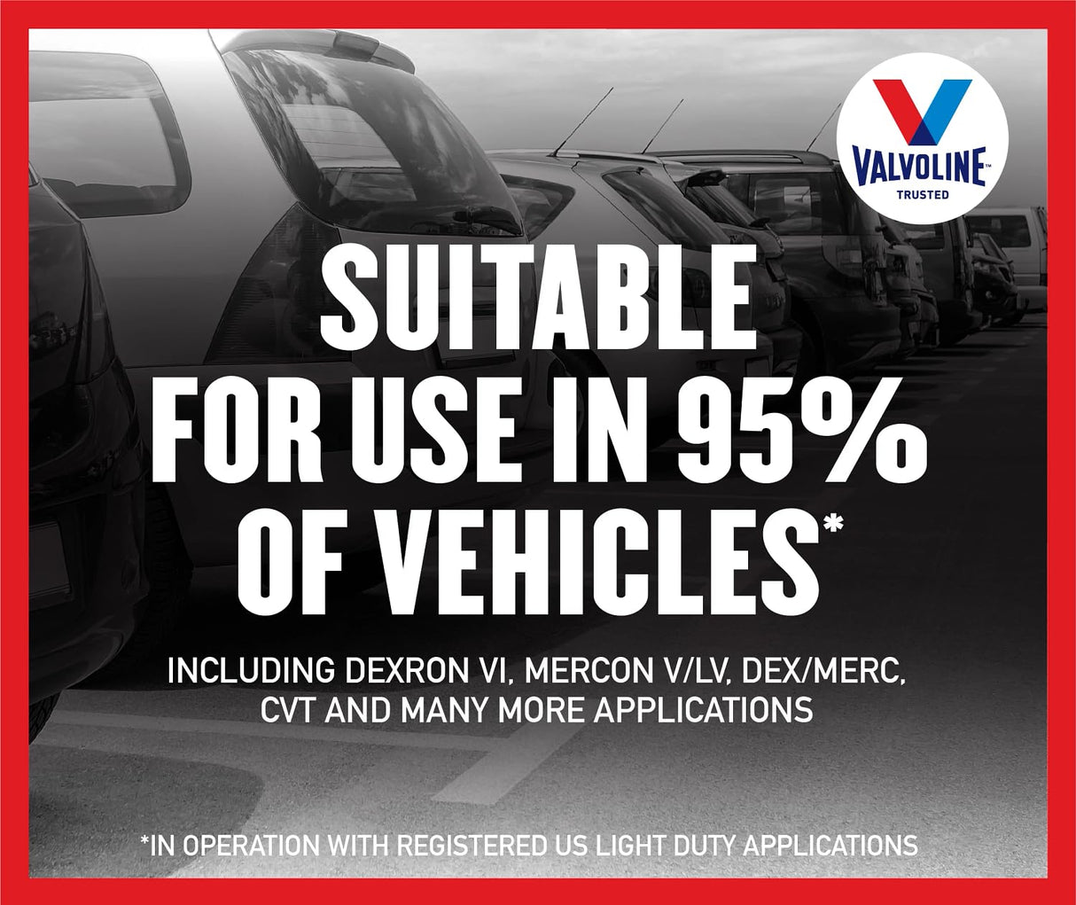 Valvoline Multi-Vehicle (ATF) Full Synthetic Automatic Transmission Fluid 1 GA, Case of 3