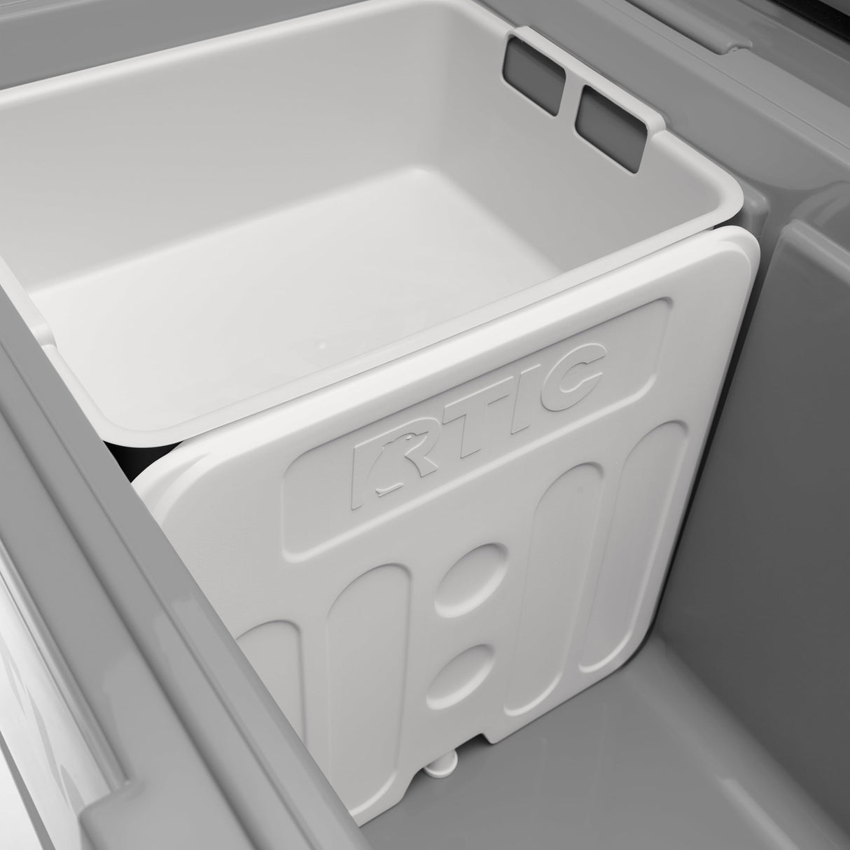 RTIC 52 & 72 QT Ultra-Light Cooler Dry Goods Basket Tray Insert Accessories Perfect for Organization, White