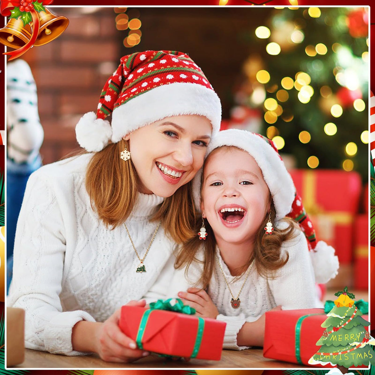 SANNIX 350Pcs Holiday Charm, Mixed Fall Thanksgiving Halloween Christmas Charms Jewelry Bangle Pendants for Bracelet Necklaces Earrings Making Supplies