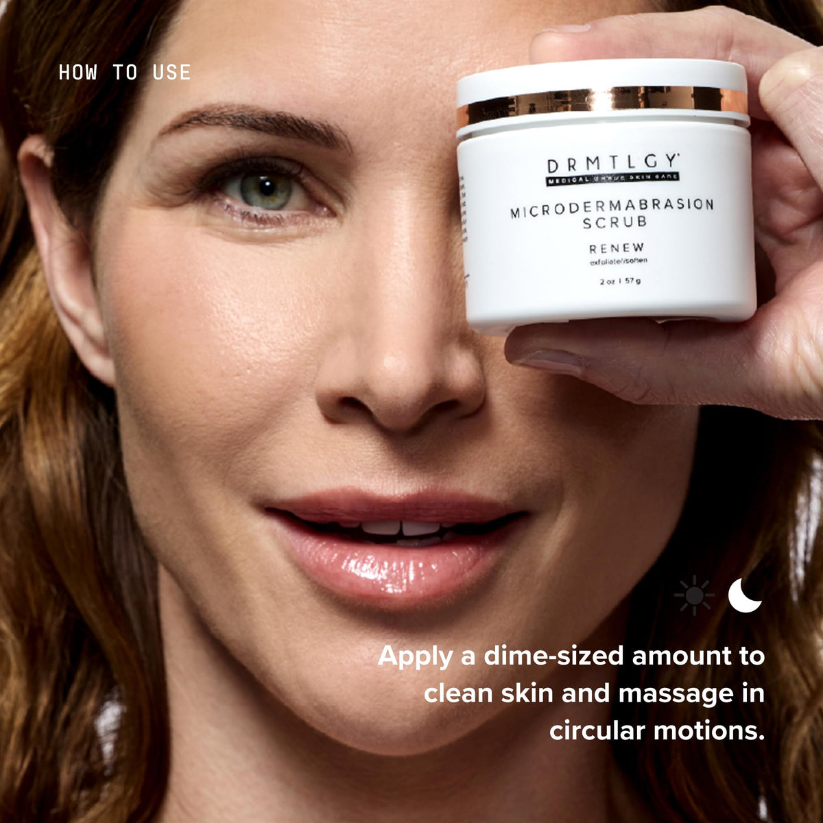 DRMTLGY Microdermabrasion Scrub | Gentle Facial Exfoliating Scrub