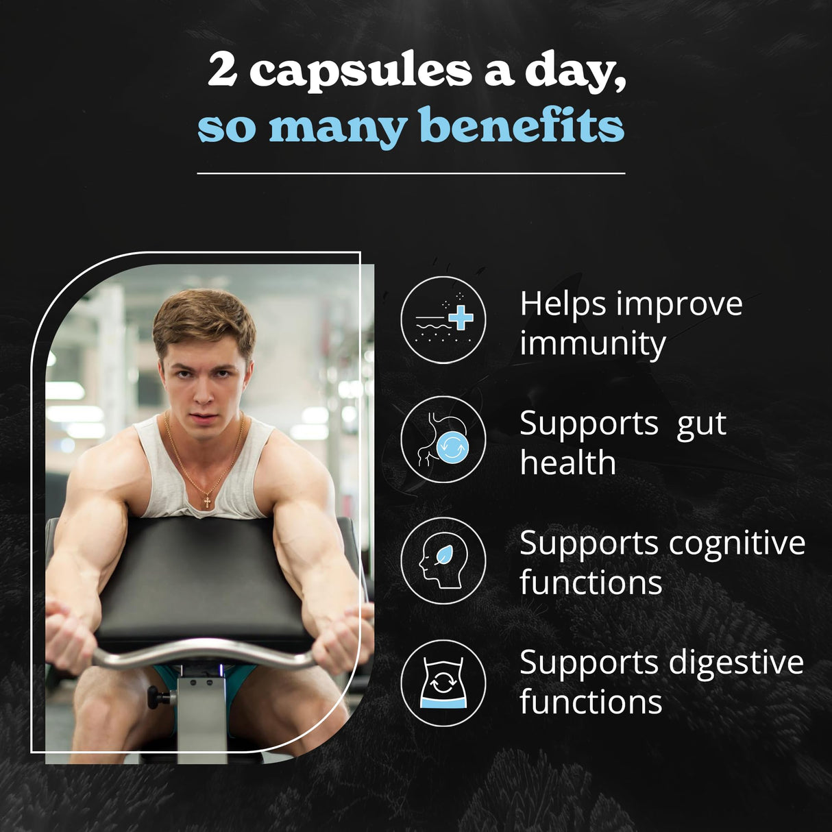 Better Alt Seamoss Capsules- Irish Sea Moss with Black Seed Oil, Ashwagandha & Black Pepper for Stamina, Strength & Endurance- High Potency Sea Moss Supplement - 60 Servings, 120 Capsule