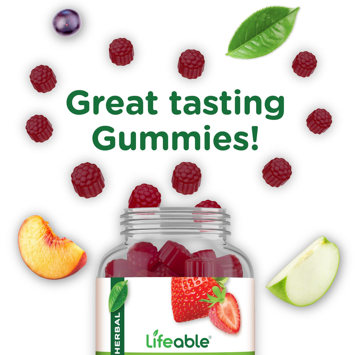Lifeable Moringa Gummies for Adults | 4000mg Moringa Extract | Great Tasting Moringa Supplement | Antioxidant Superfood for Men Women | 60 Gummies