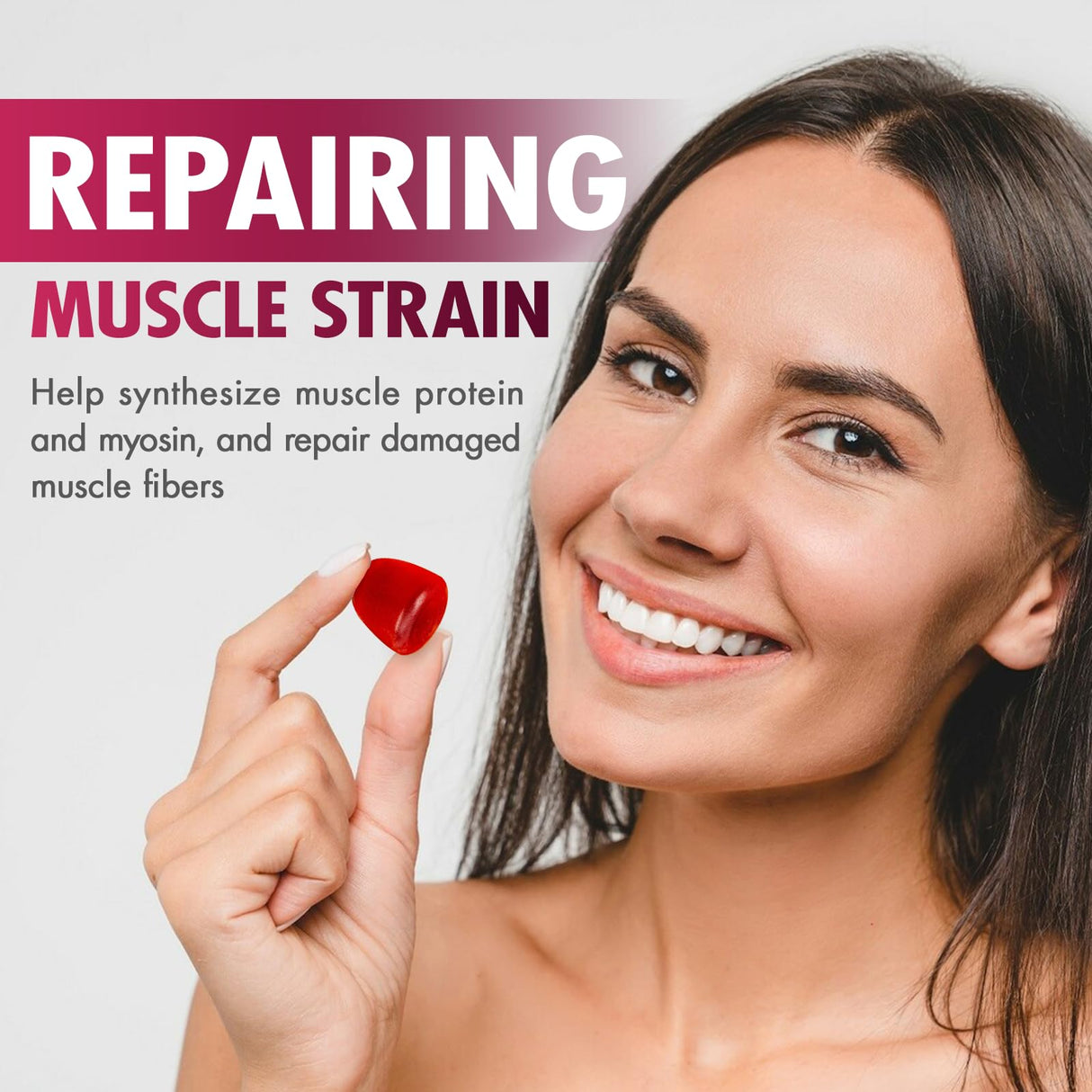 HMone Creatine Monohydrate Gummies - 5g for Men & Women, 160 Count and Creatine Chewable Supplements for Muscle Gain, Muscle Strength, Energy Boost, and Muscle Builder, Sugar Free, Vegan