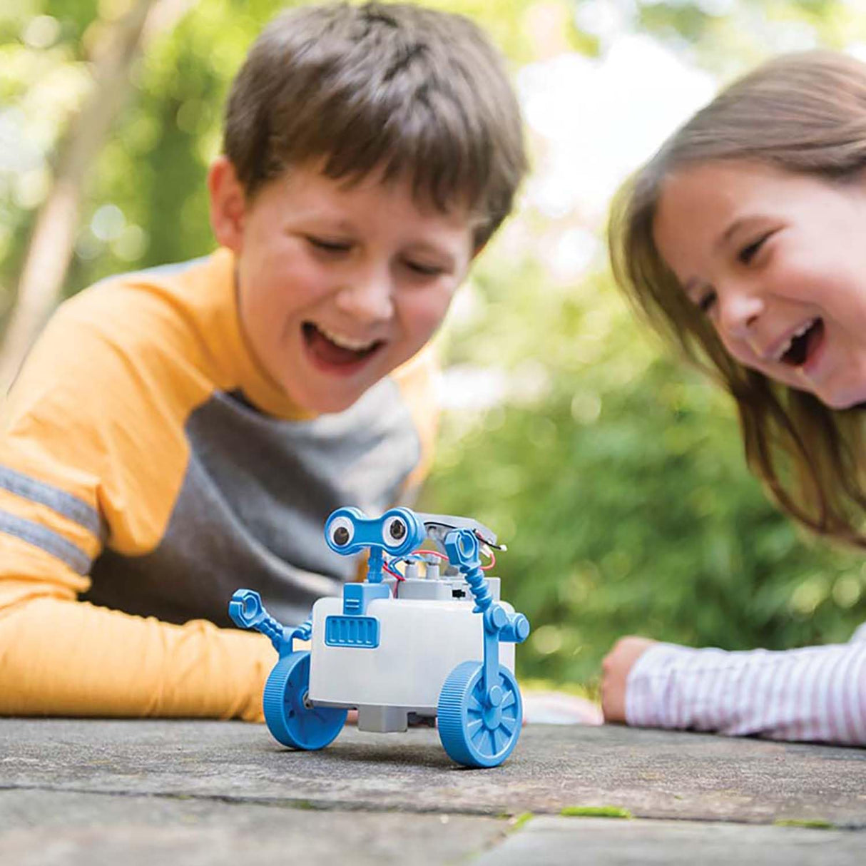 4M: Green Science: Rover Robot - DIY Robotics Assembly Kit, Solar & Battery Hybrid Power Rolling, STEM Building, Physics Toy Activity Set, Kids Age 5+