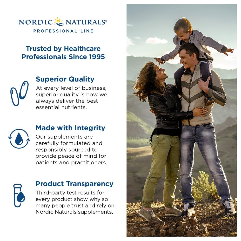 Nordic Naturals ProOmega 2000, 2150 mg, EPA & DHA Fish Oil, Lemon - 120 Count