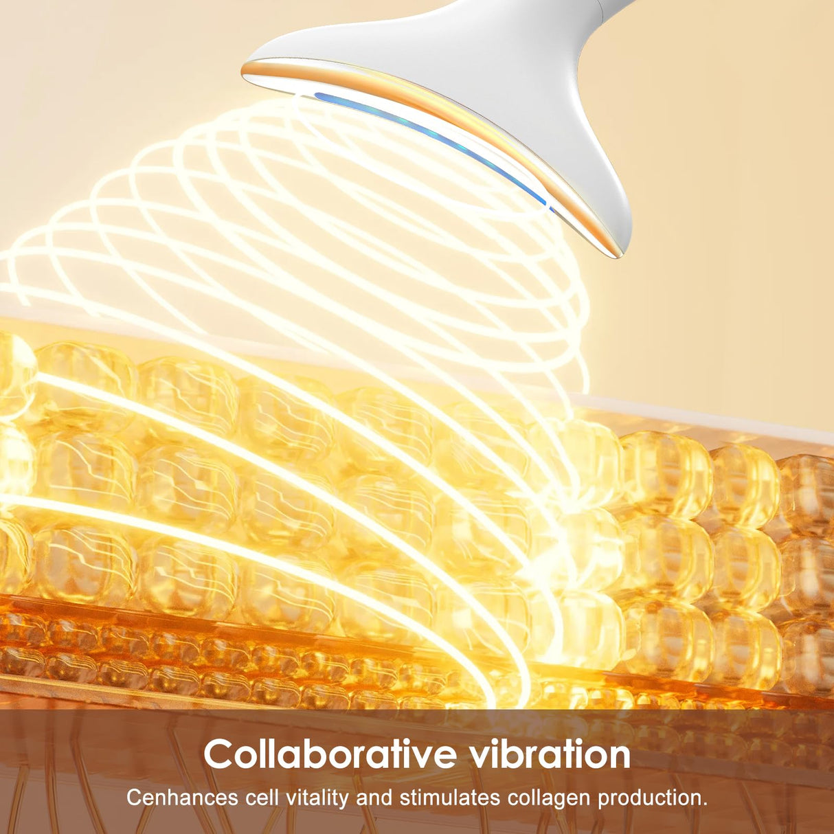 AZMAVO Multi-Functional Beauty Device - 4-in-1 Face, Neck, Eye & Body Massager | Red Light Therapy | Skin Lifting & Firming | Wrinkle & Dark Circle Reducer | Portable Face Sculpting Tool