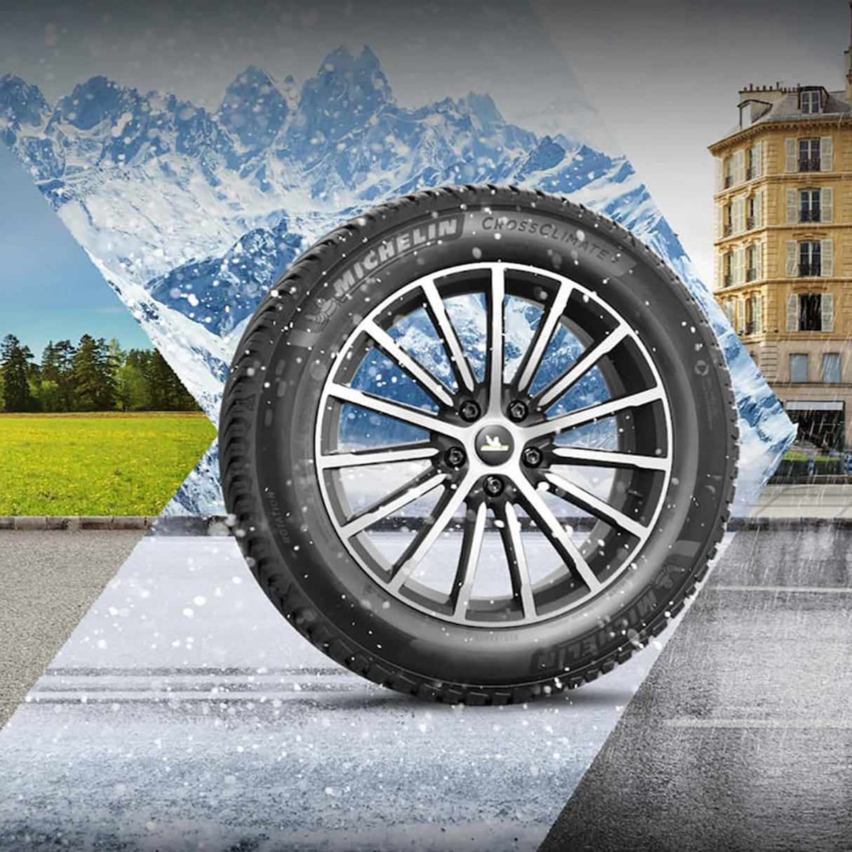 MICHELIN CrossClimate2 All-Season Tire 235/60R18/XL 107V