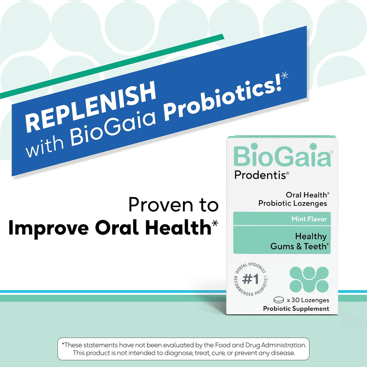 BioGaia Prodentis Oral Probiotics for Teeth & Gums and Bad Breath