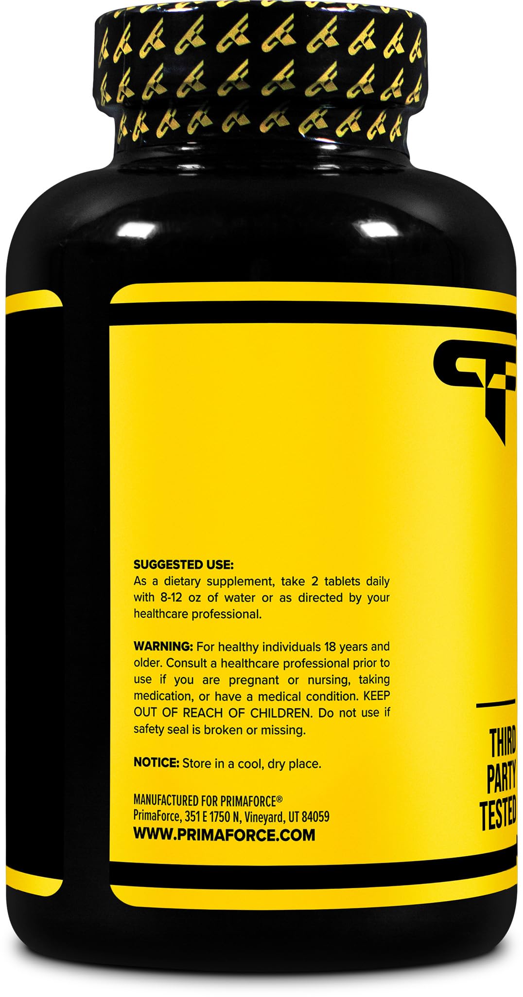Primaforce L-Citrulline 2500mg, 240 Tablets, 120 Servings