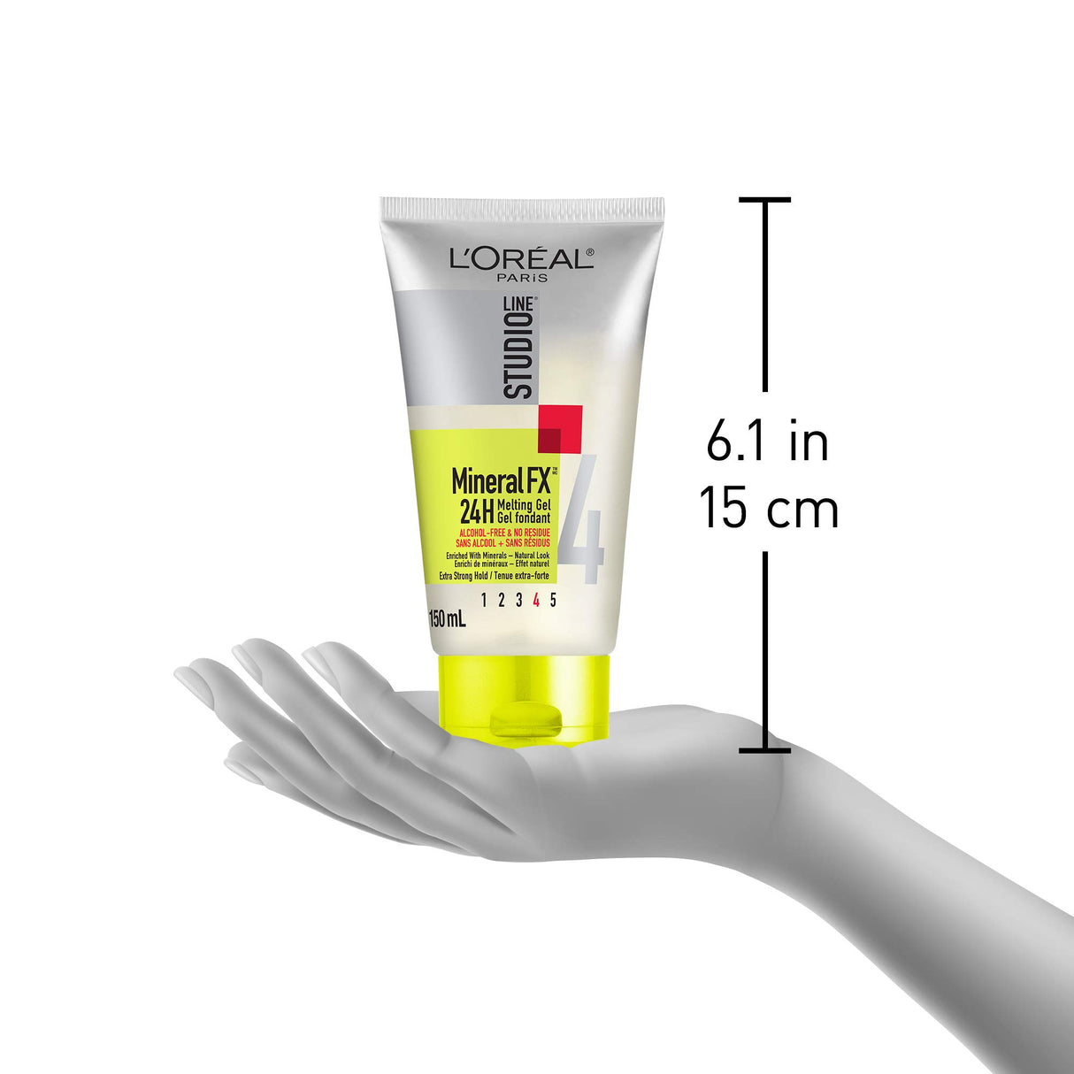 L'Oreal Paris Studio Line Mineralfx 24h Melting Gel, 150-Milliliter (K0686502)