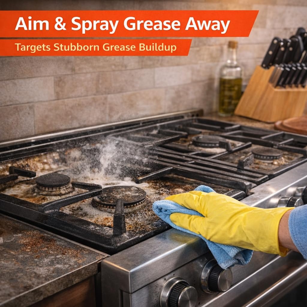 Diversey Break-Up Oven & Grill Cleaner, Aerosol Spray, 19 oz, 6 Pack